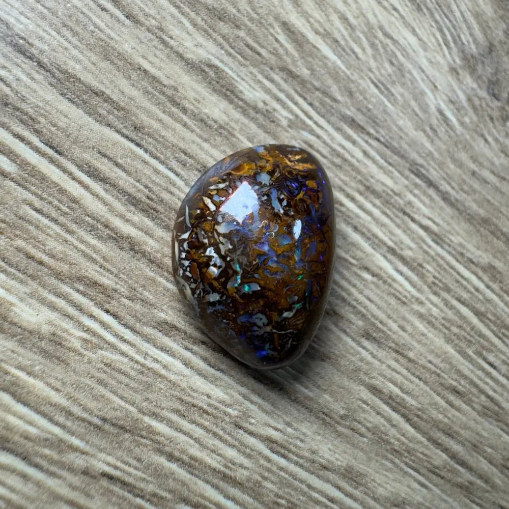 23.4ct Hand - cut Queensland Boulder Opal