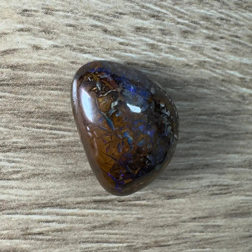 23.4ct Hand - cut Queensland Boulder Opal