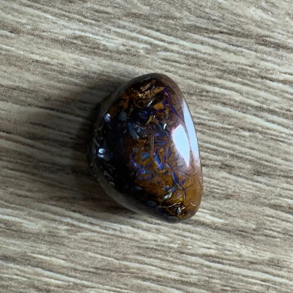 23.4ct Hand - cut Queensland Boulder Opal