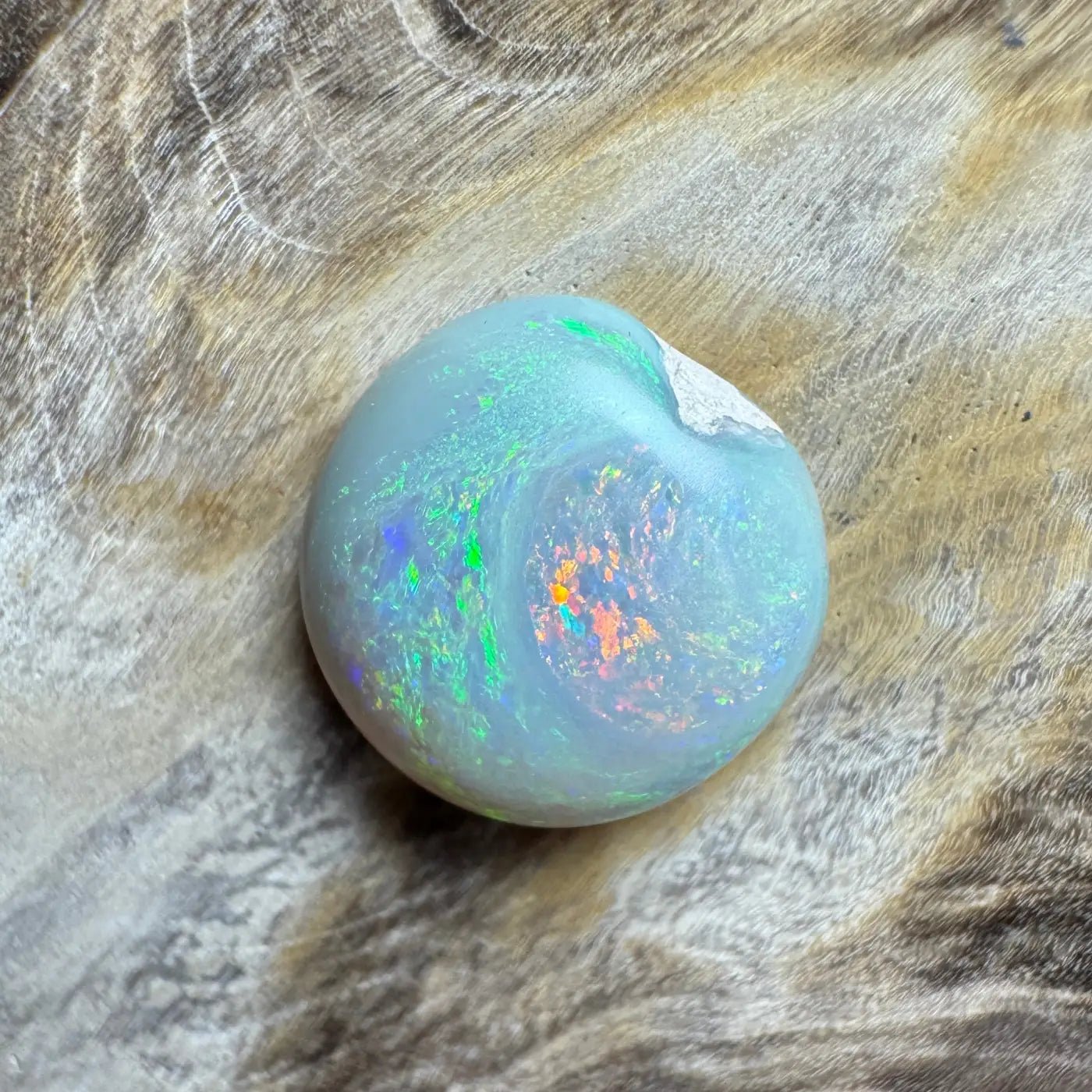 2.3ct Hand - Cut Solid Lightning Ridge Opal