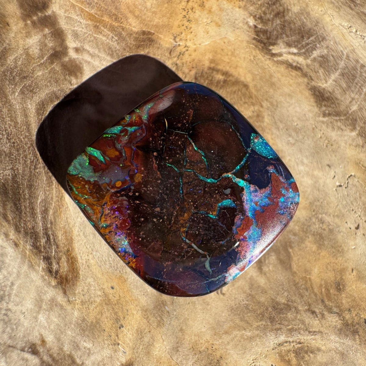 23ct Queensland Boulder Opal | Solid Australian Opal | Hand-Cut
