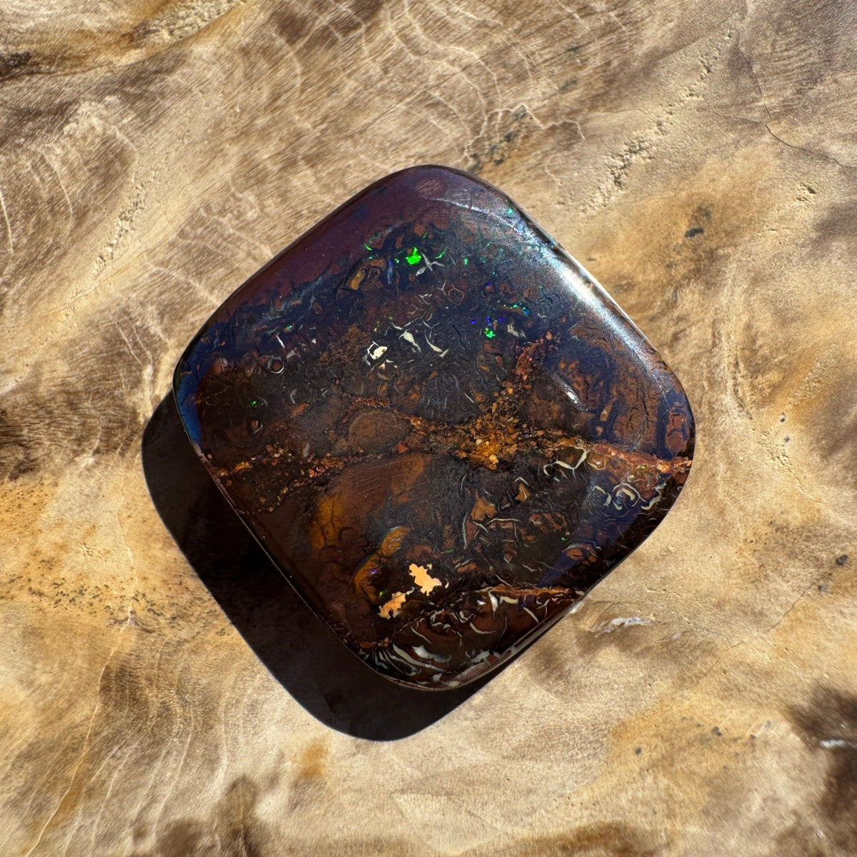 23ct Queensland Boulder Opal | Solid Australian Opal | Hand-Cut