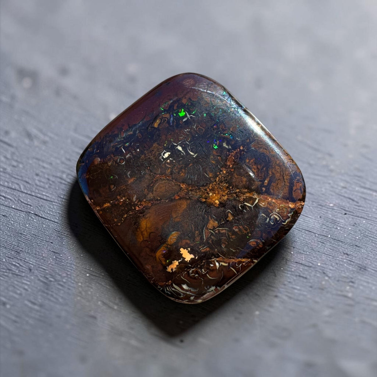 23ct Queensland Boulder Opal | Solid Australian Opal | Hand-Cut