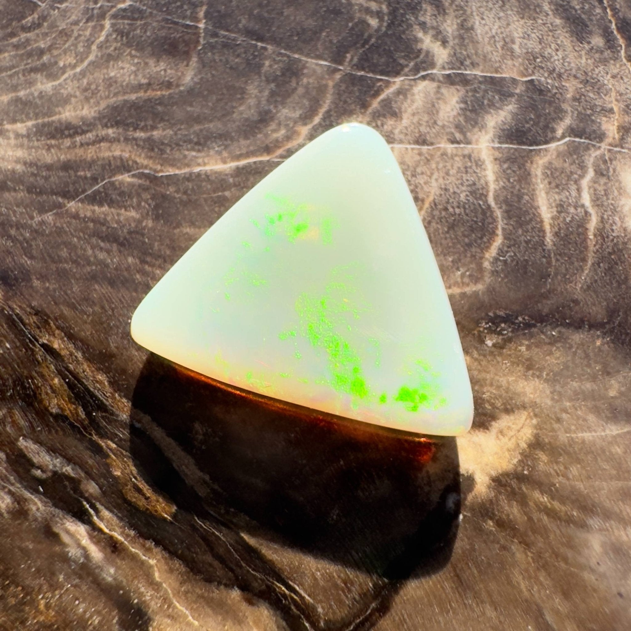 2.4ct Hand - cut Solid Australian Lightning Ridge Opal