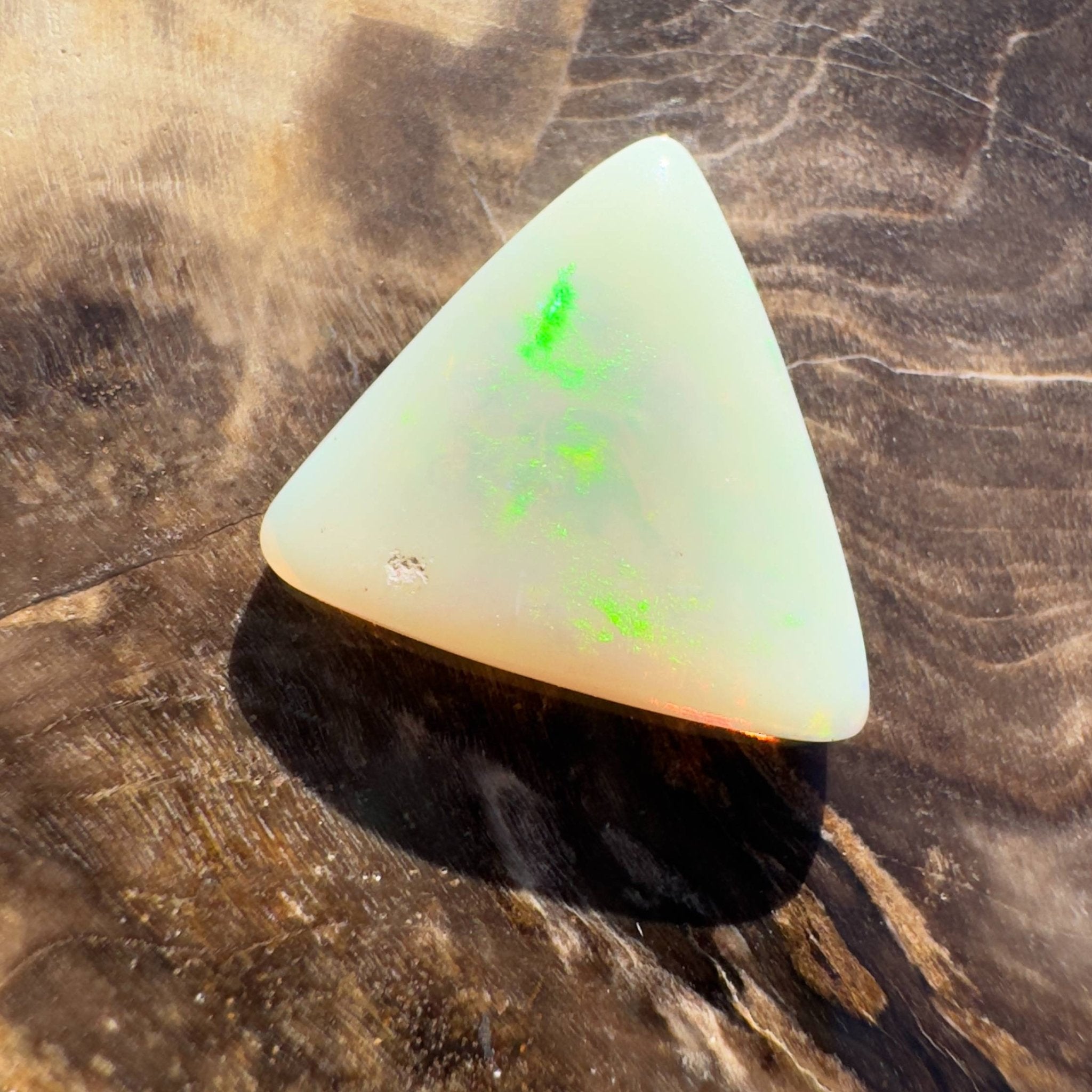 2.4ct Hand - cut Solid Australian Lightning Ridge Opal