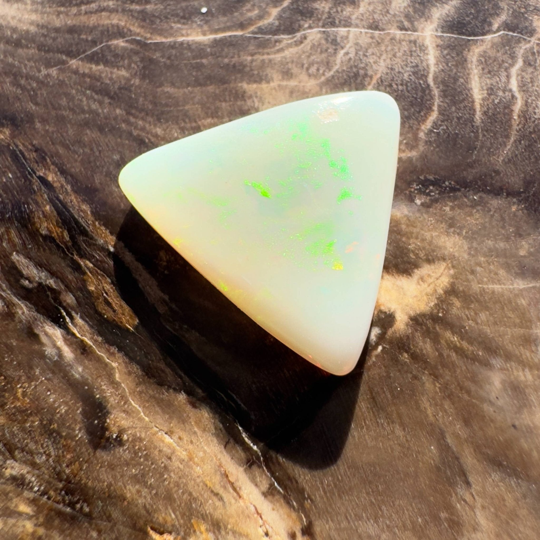 2.4ct Hand - cut Solid Australian Lightning Ridge Opal