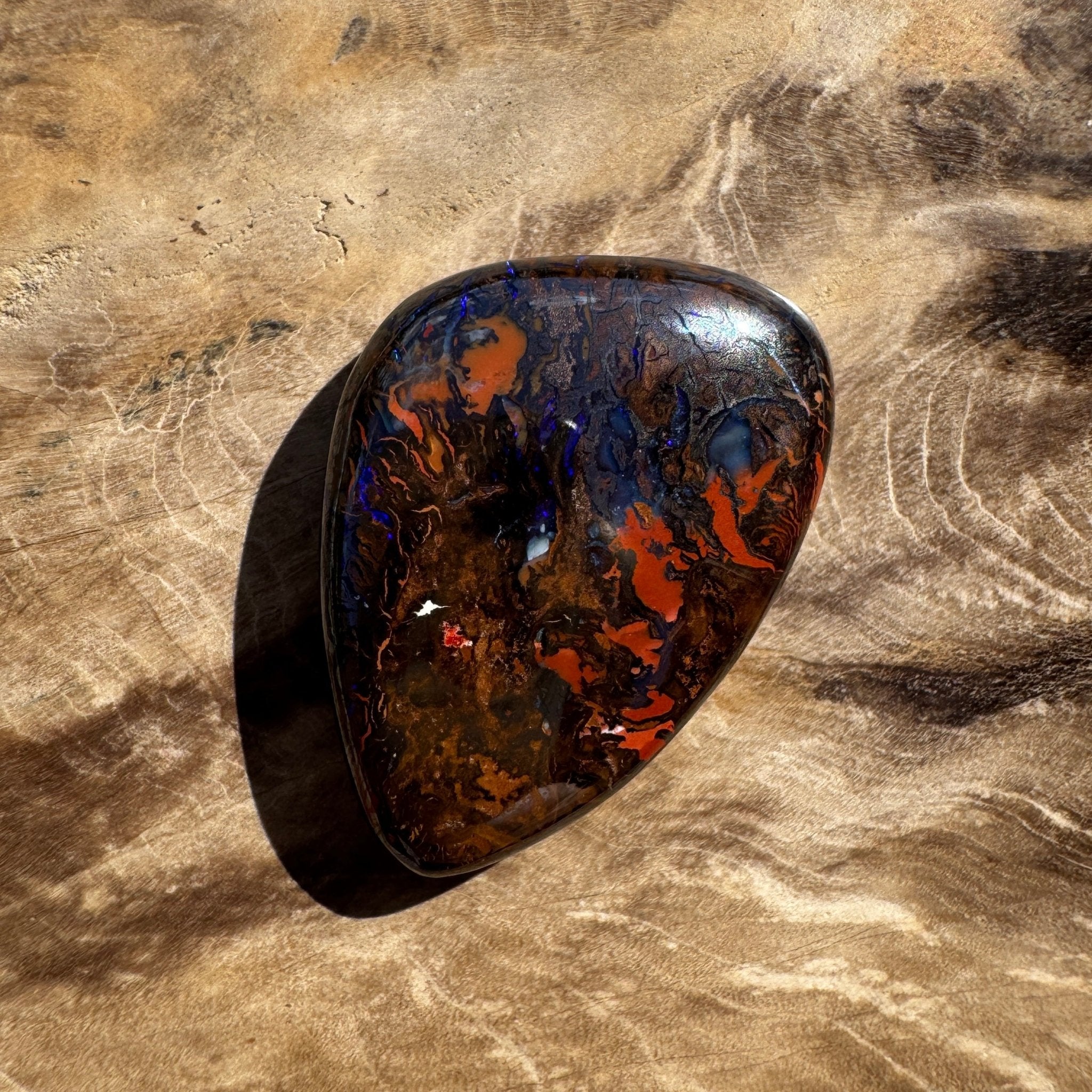 24ct Winton Queensland Boulder Opal | Solid Australian Opal | Hand-Cut