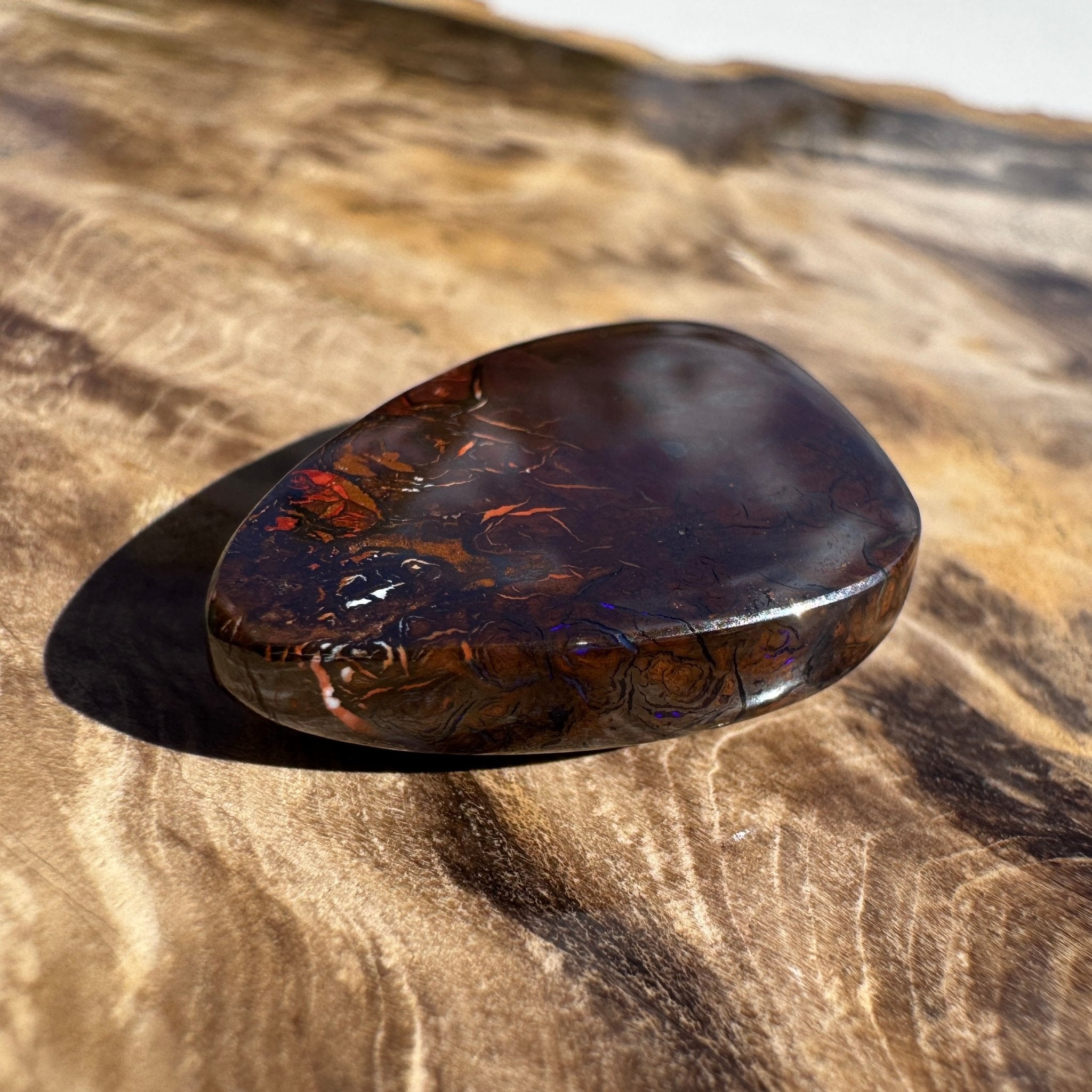 24ct Winton Queensland Boulder Opal | Solid Australian Opal | Hand-Cut