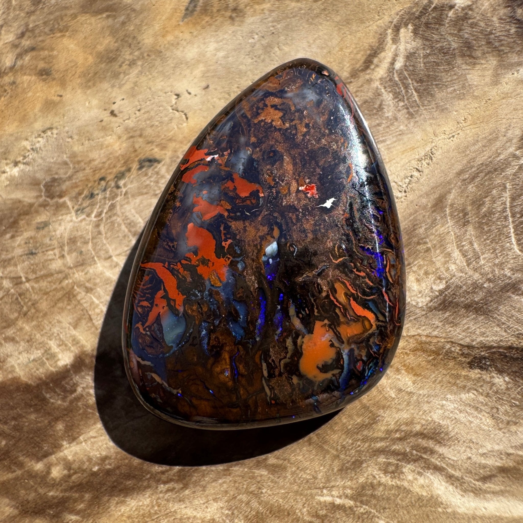 24ct Winton Queensland Boulder Opal | Solid Australian Opal | Hand-Cut