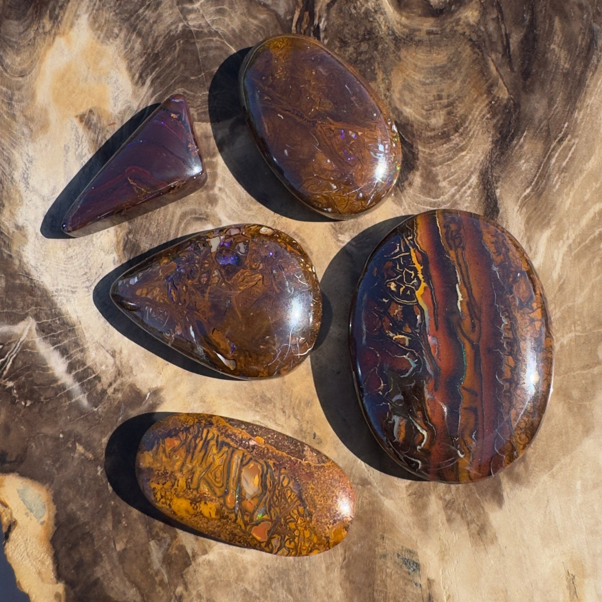 255ct Queensland Boulder Opal Parcel | Solid Australian Opal