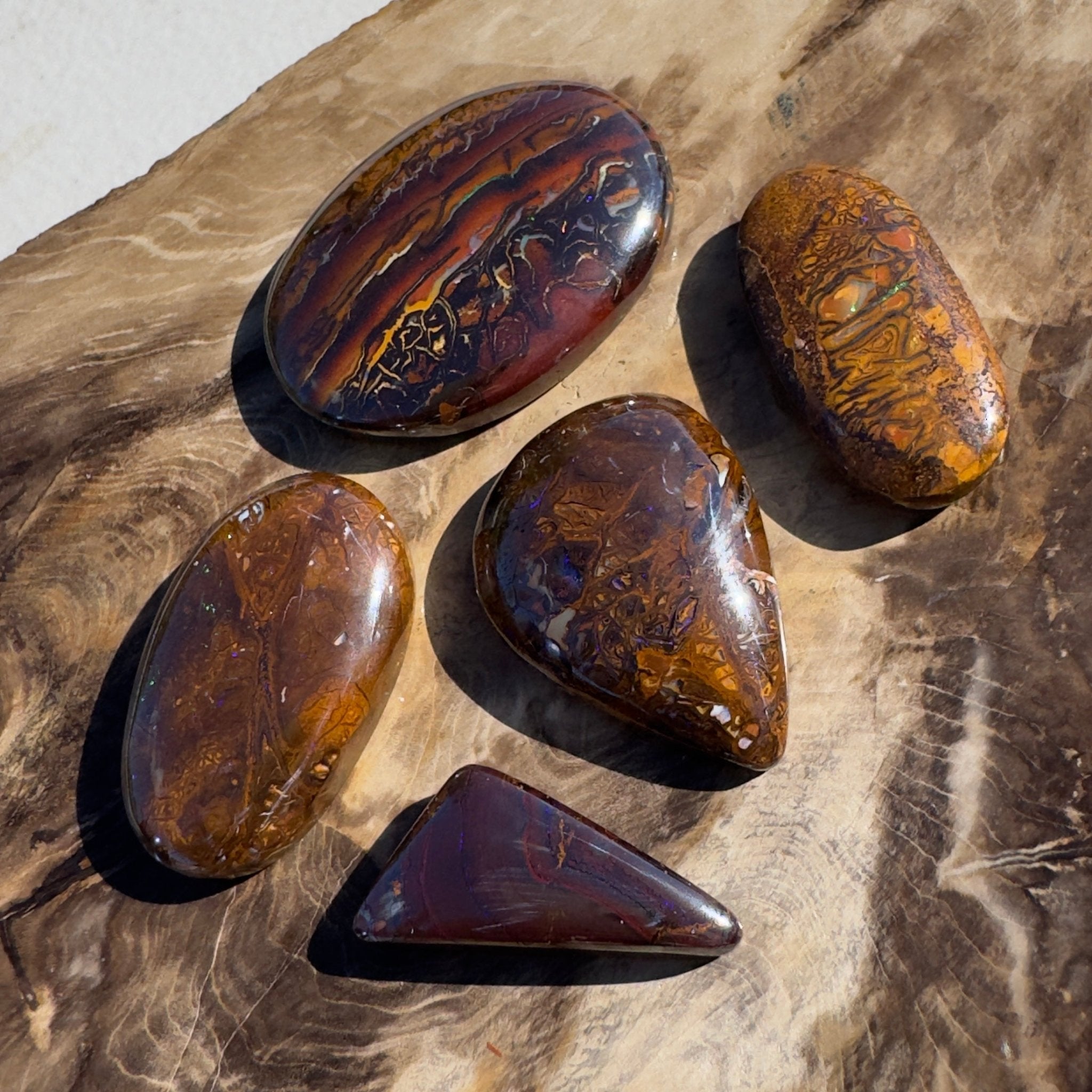 255ct Queensland Boulder Opal Parcel | Solid Australian Opal