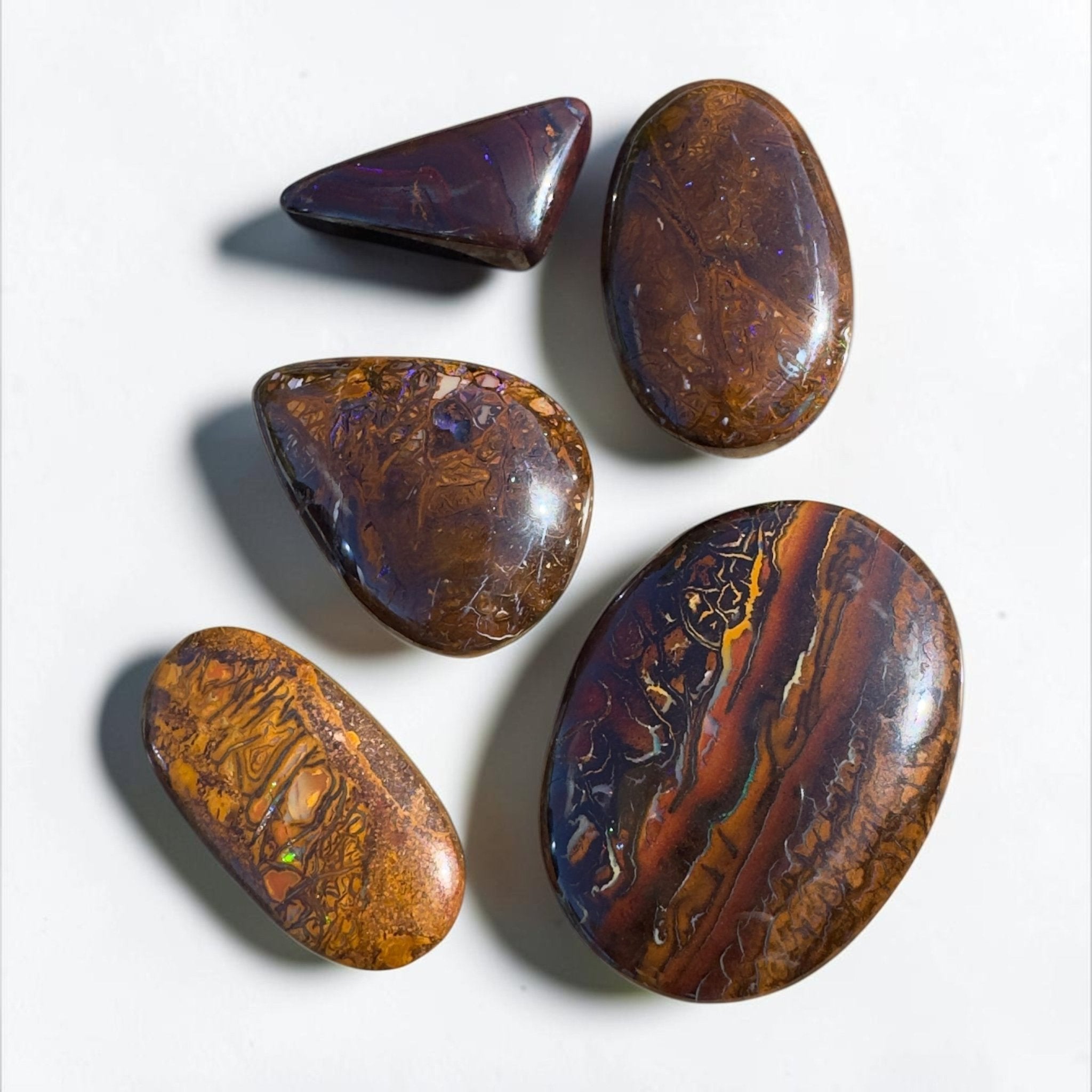 255ct Queensland Boulder Opal Parcel | Solid Australian Opal