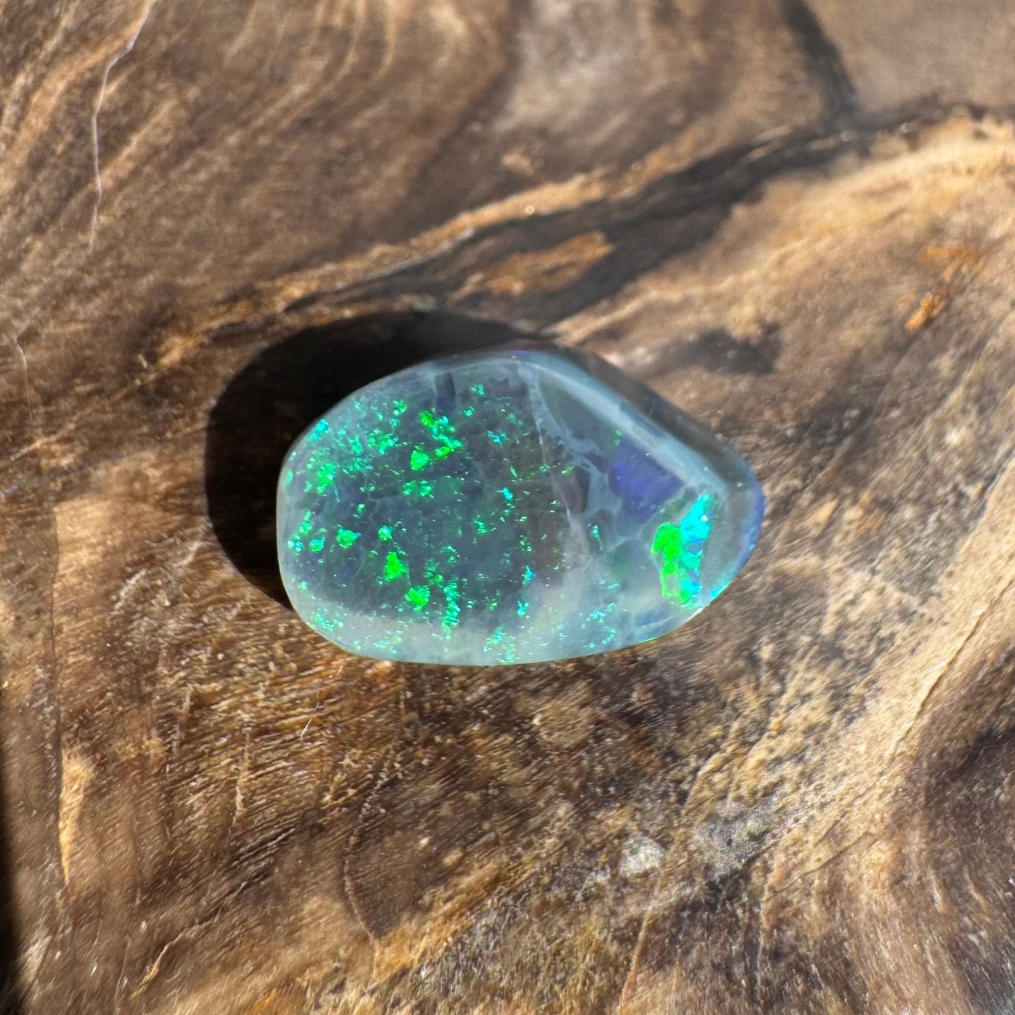 2.5ct Lightning Ridge Opal | Solid Australian Opal | Hand-Cut