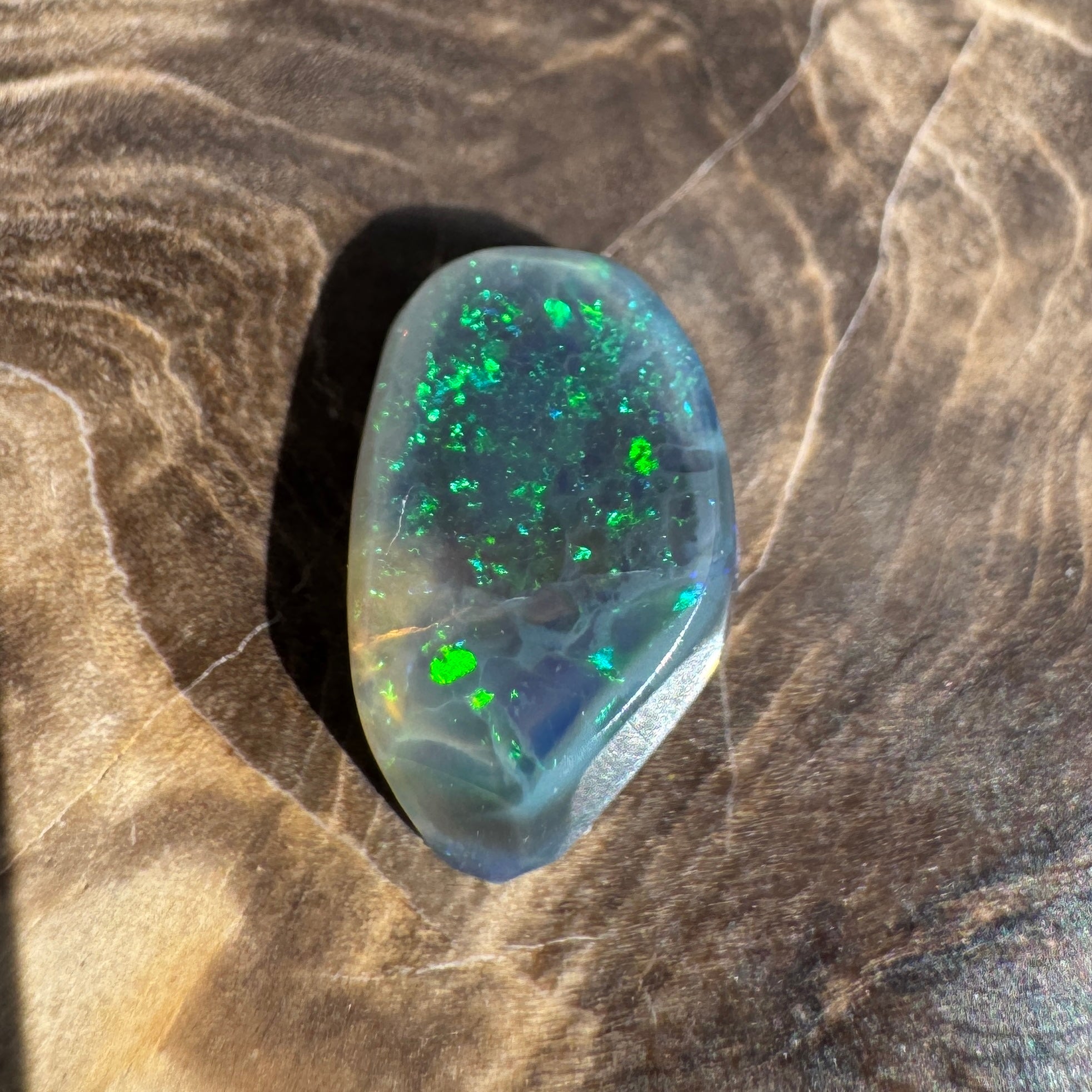2.5ct Lightning Ridge Opal | Solid Australian Opal | Hand-Cut