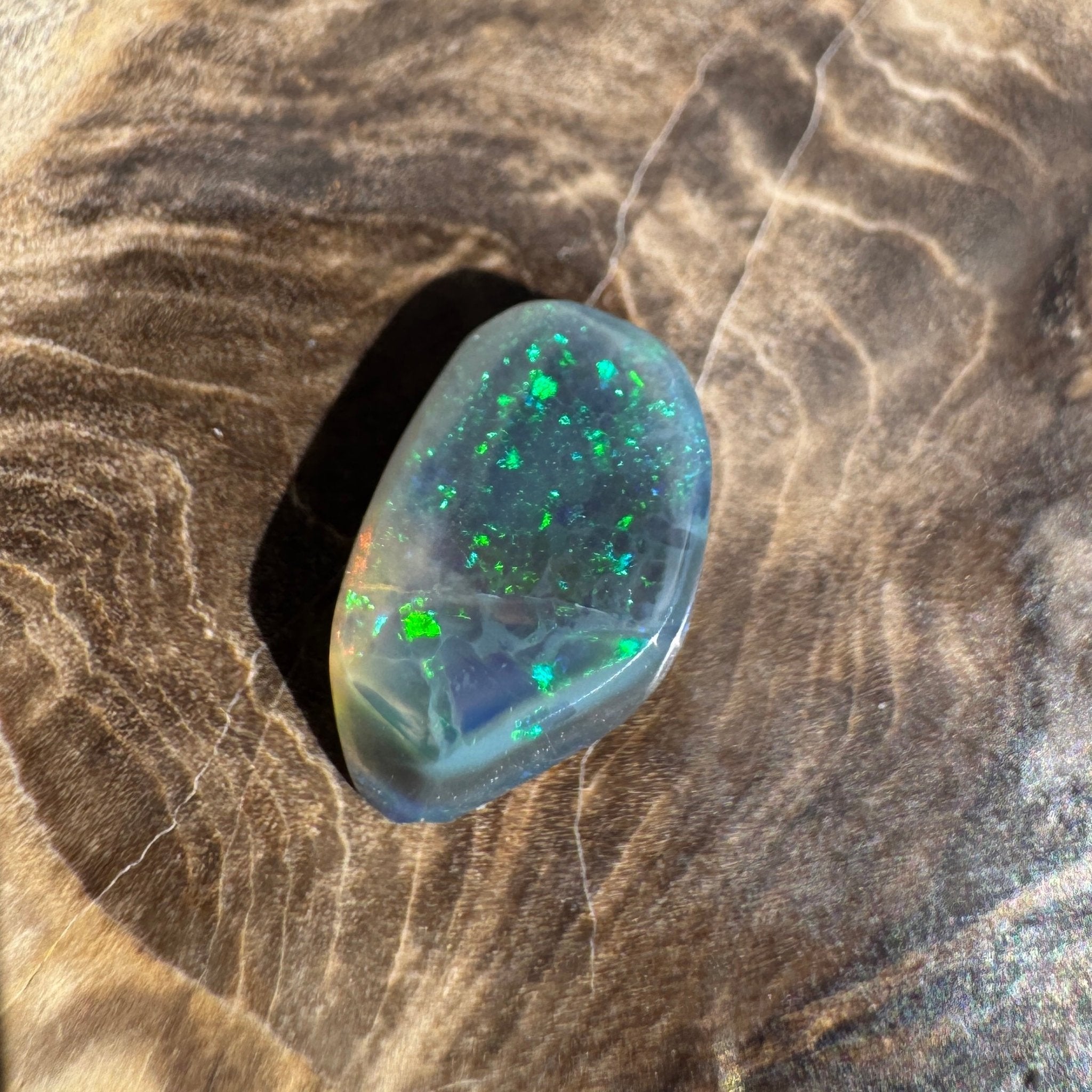 2.5ct Lightning Ridge Opal | Solid Australian Opal | Hand-Cut