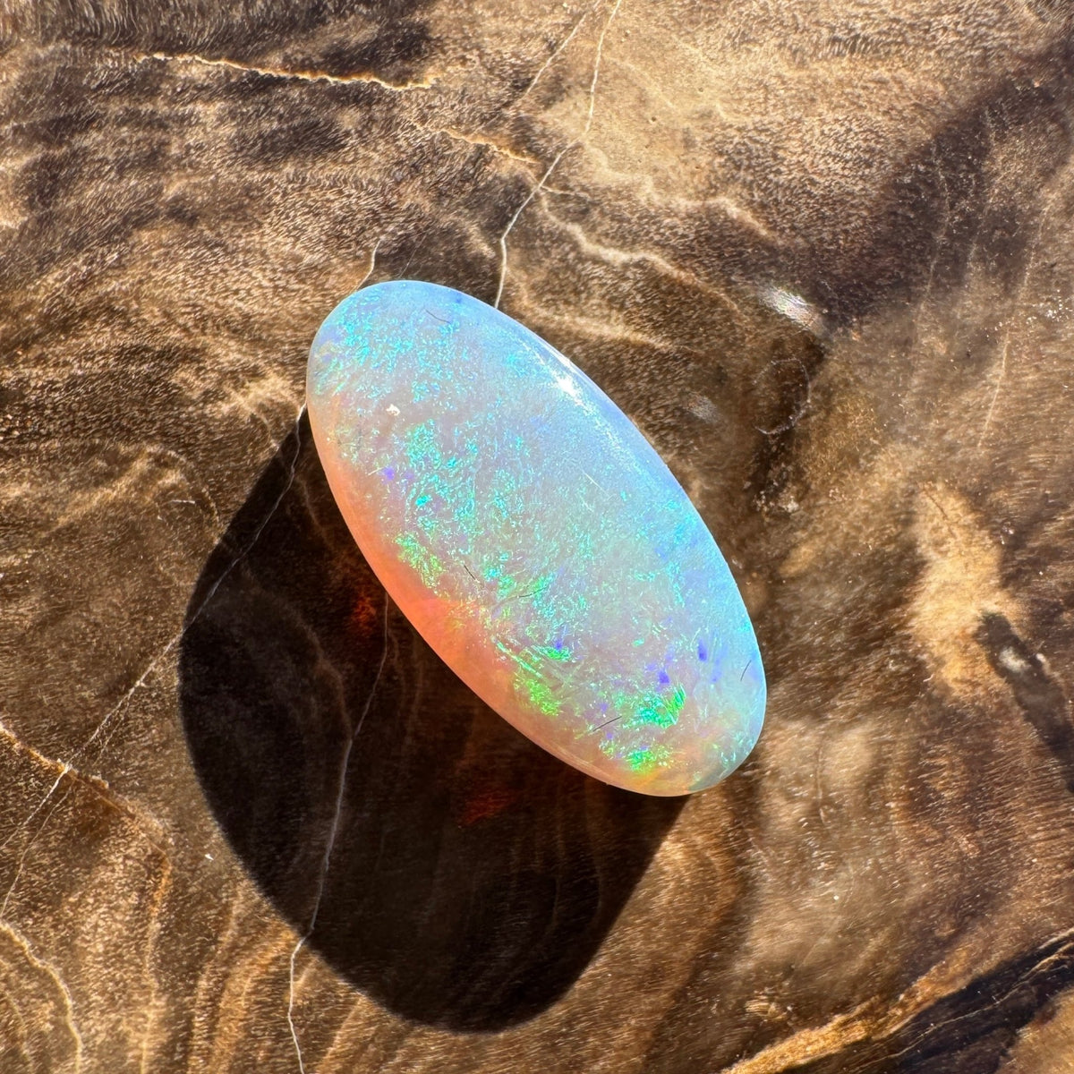 2.5ct Lightning Ridge Opal | Solid Australian Opal | Hand-Cut