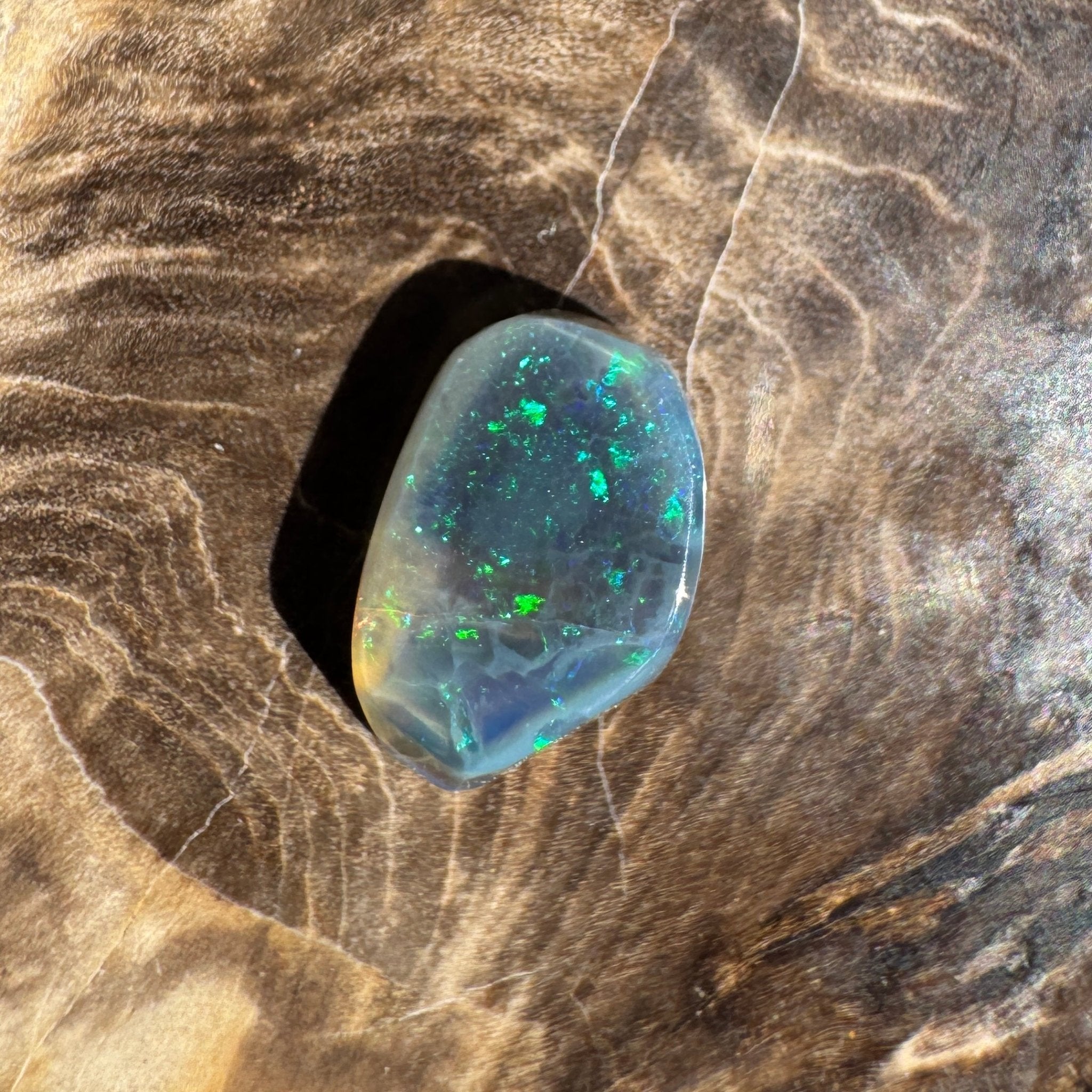 2.5ct Lightning Ridge Opal | Solid Australian Opal | Hand-Cut