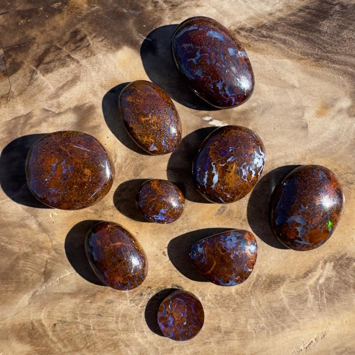 25ct Queensland Boulder Opal Ring Stone Parcel | Solid Australian Opal