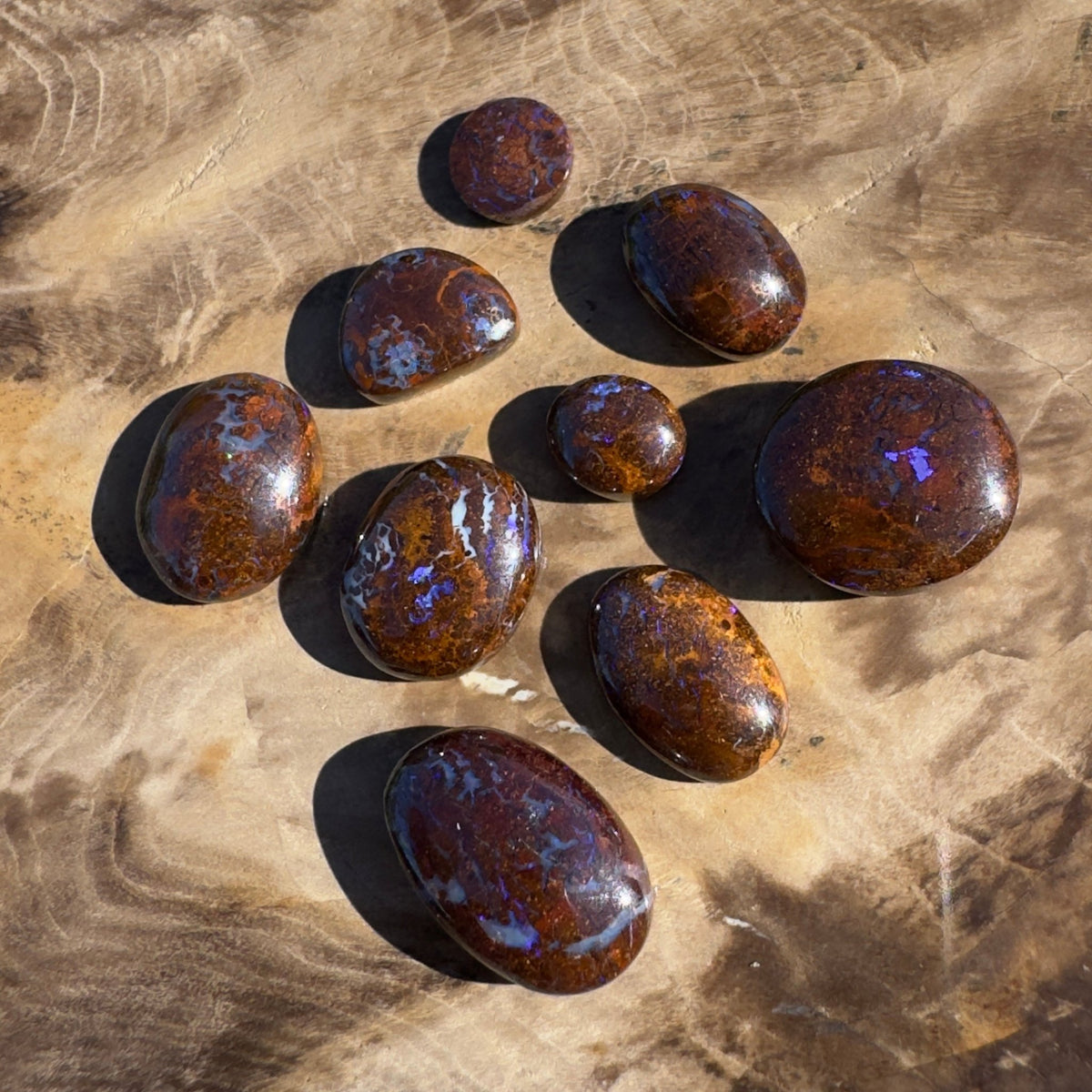 25ct Queensland Boulder Opal Ring Stone Parcel | Solid Australian Opal