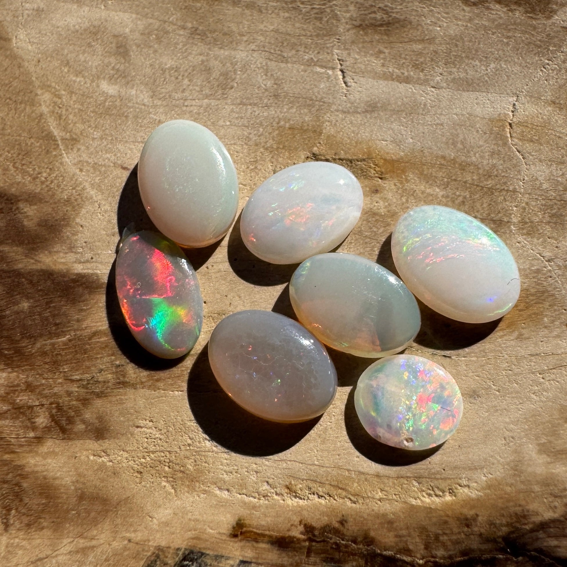 2.6ct Coober Pedy Opal Parcel | Solid Australian Opal | Hand-Cut