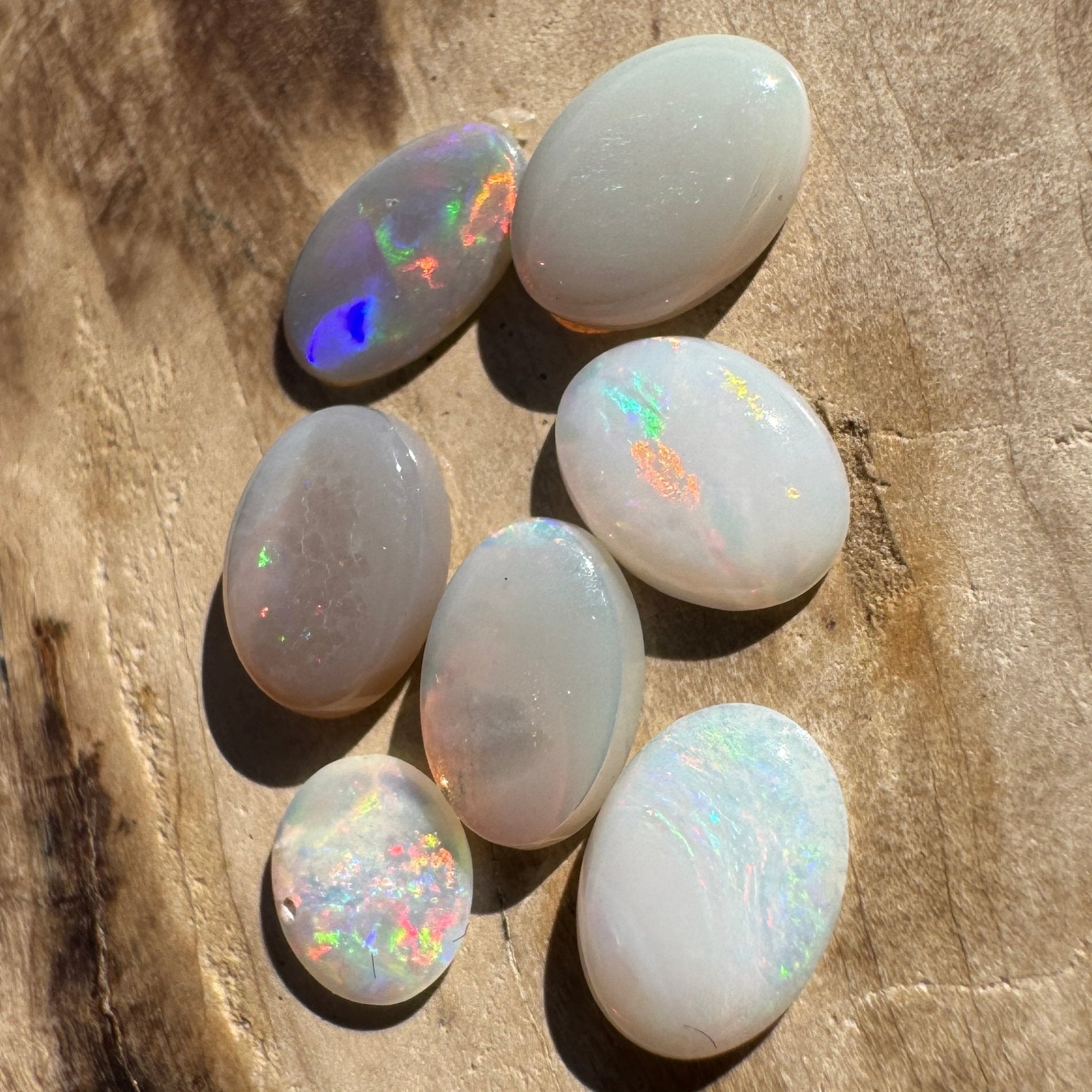 2.6ct Coober Pedy Opal Parcel | Solid Australian Opal | Hand-Cut