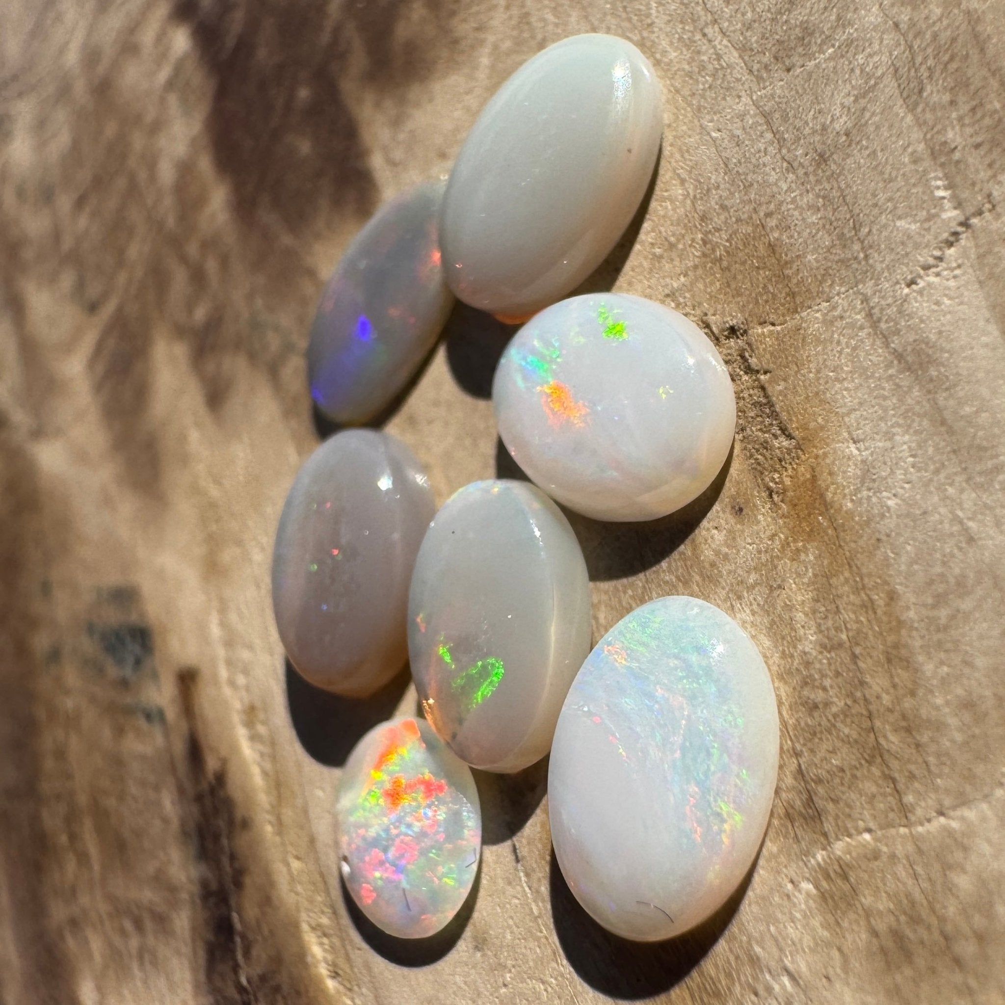 2.6ct Coober Pedy Opal Parcel | Solid Australian Opal | Hand-Cut