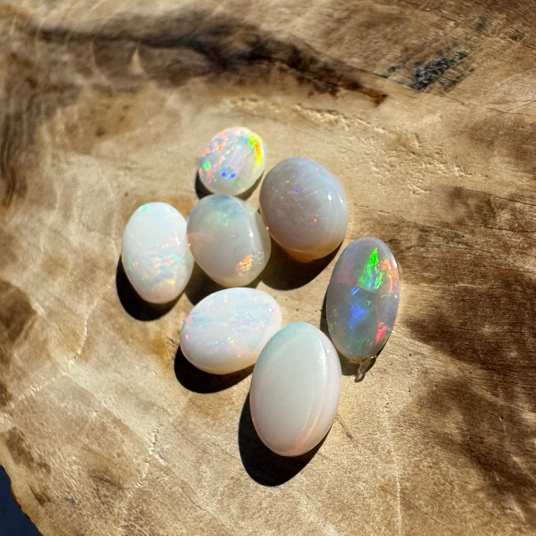 2.6ct Coober Pedy Opal Parcel | Solid Australian Opal | Hand-Cut