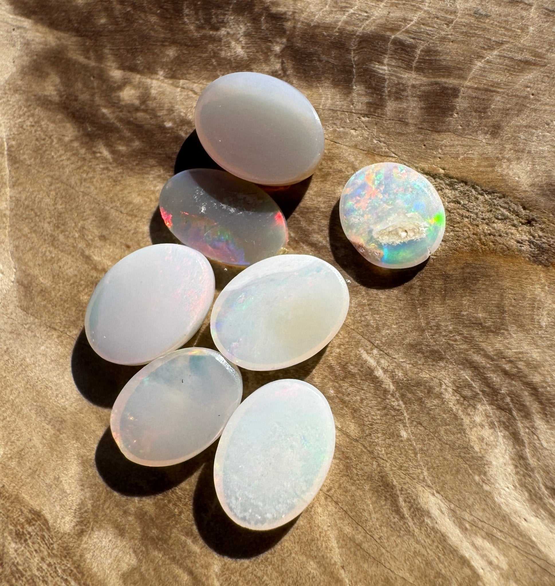 2.6ct Coober Pedy Opal Parcel | Solid Australian Opal | Hand-Cut