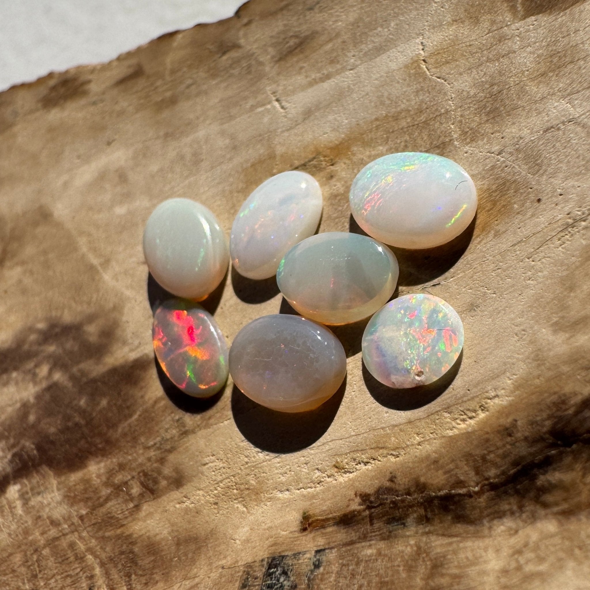 2.6ct Coober Pedy Opal Parcel | Solid Australian Opal | Hand-Cut