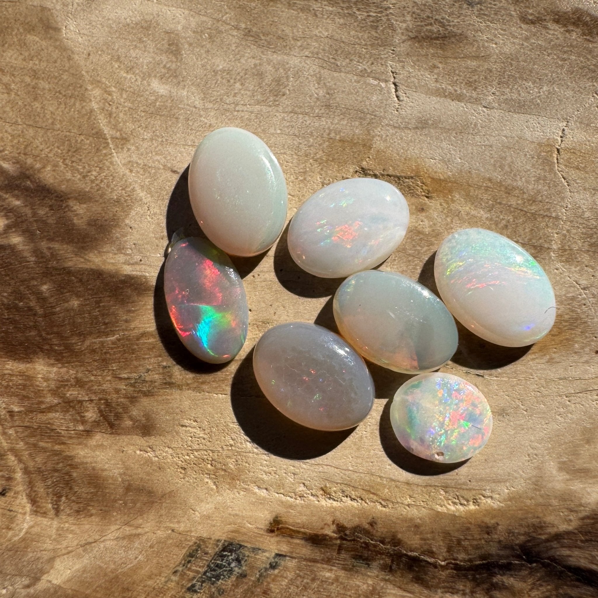 2.6ct Coober Pedy Opal Parcel | Solid Australian Opal | Hand-Cut