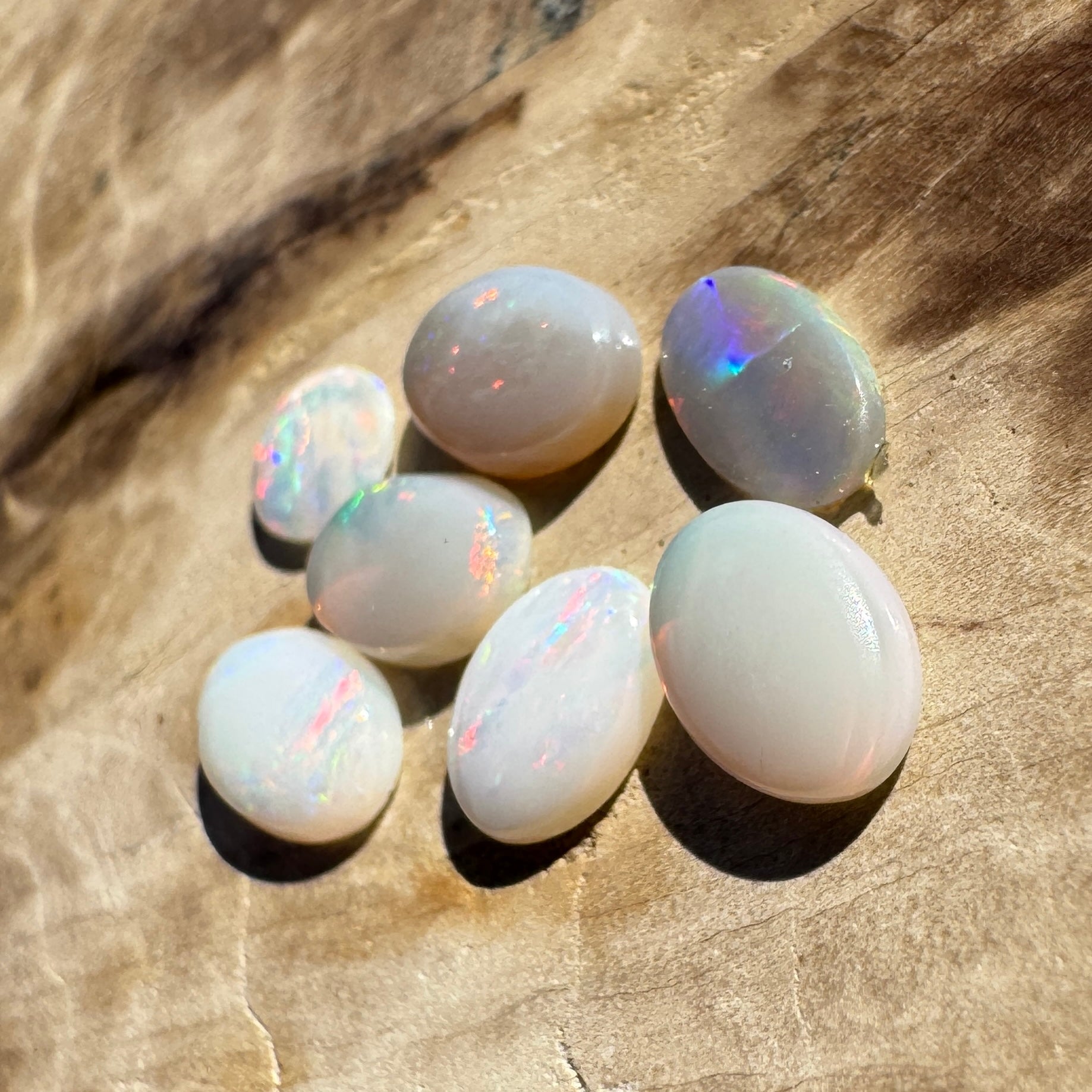 2.6ct Coober Pedy Opal Parcel | Solid Australian Opal | Hand-Cut