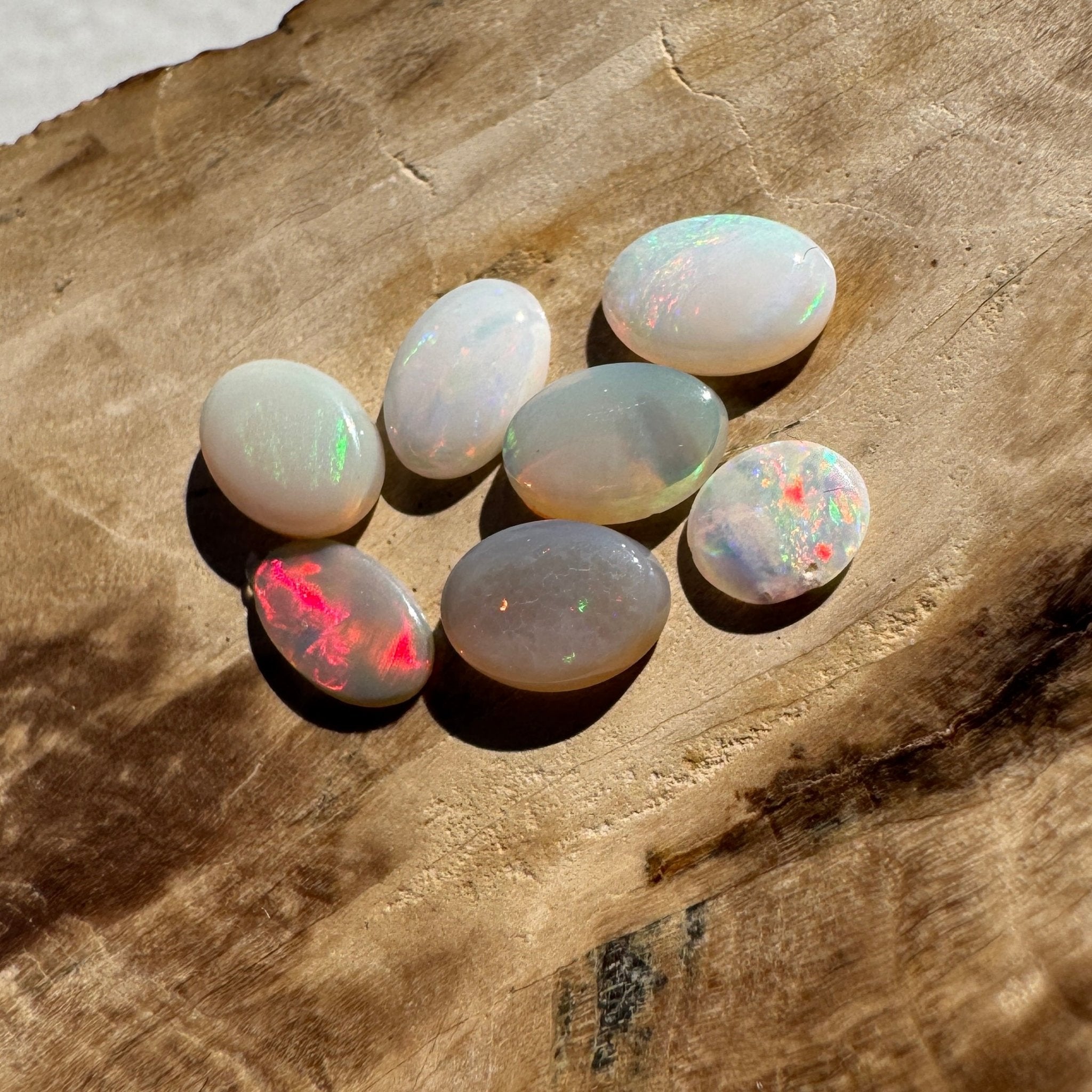 2.6ct Coober Pedy Opal Parcel | Solid Australian Opal | Hand-Cut