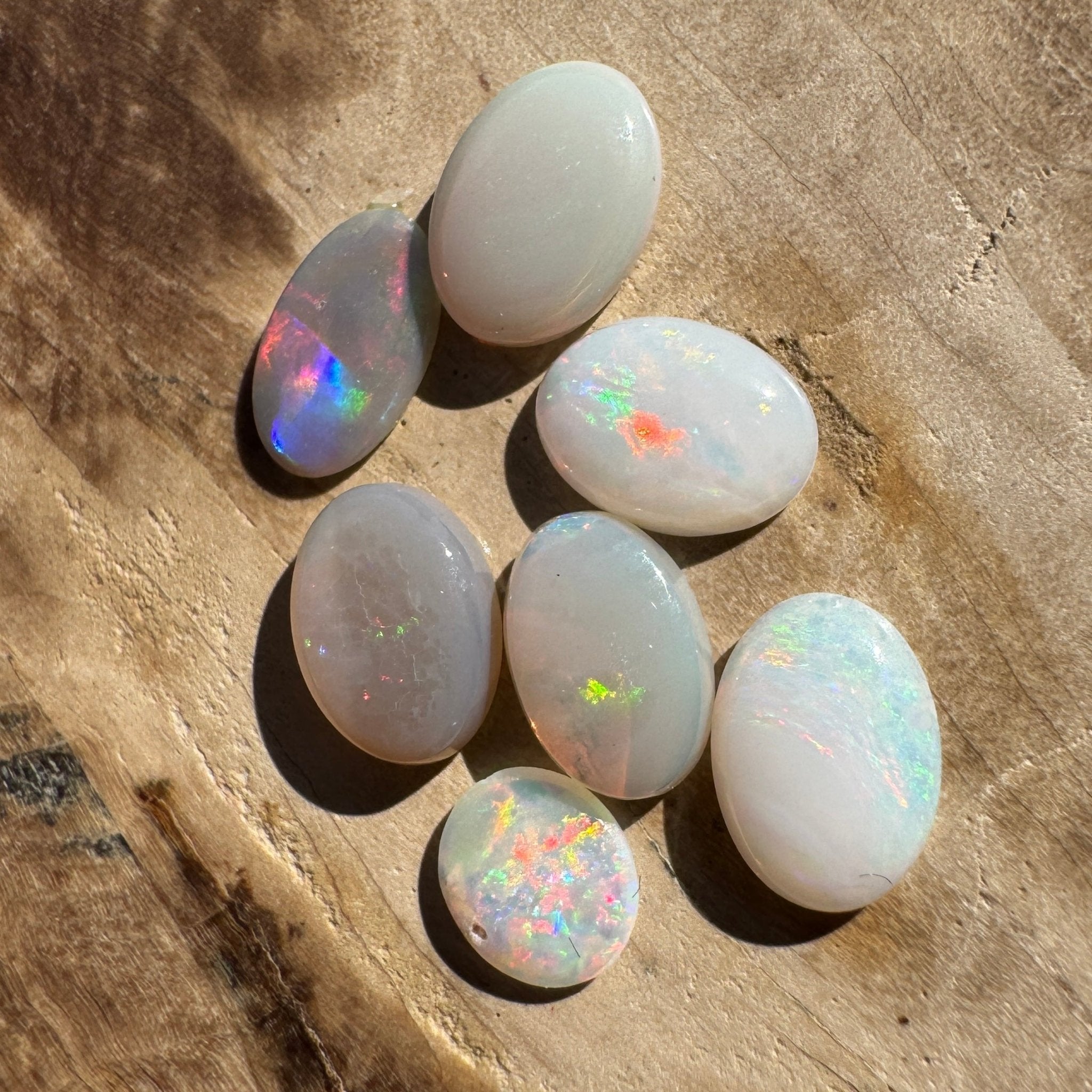 2.6ct Coober Pedy Opal Parcel | Solid Australian Opal | Hand-Cut
