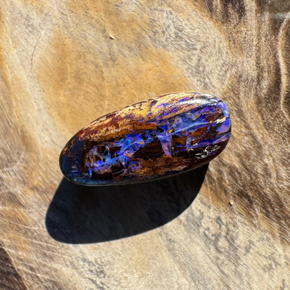 2.6ct Queensland Boulder Opal | Solid Australian Opal | Hand-Cut