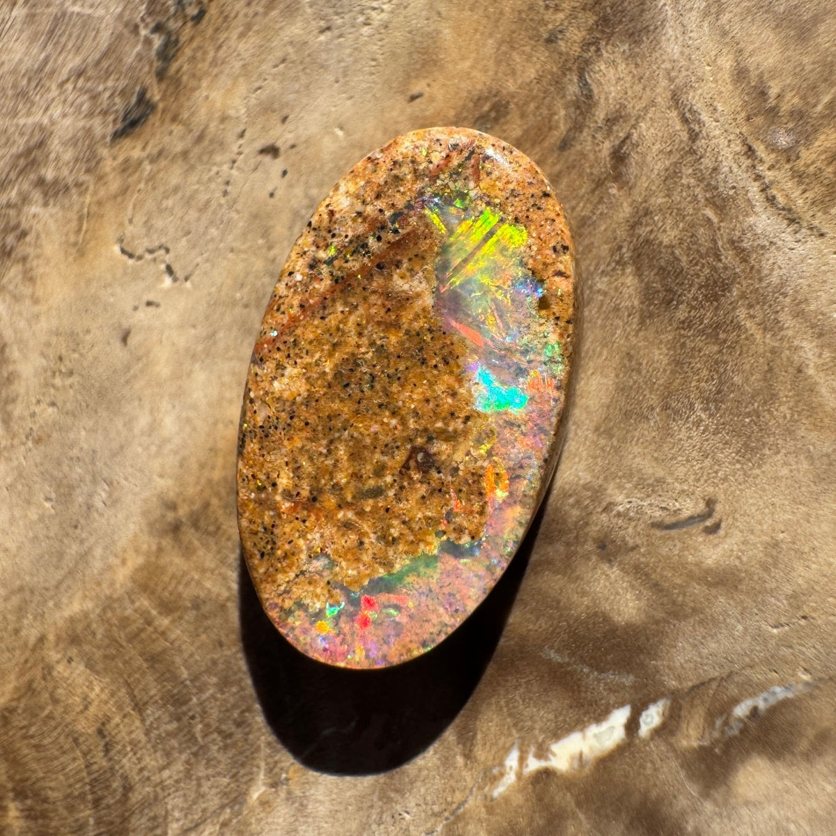 2.6ct Queensland Boulder Opal | Solid Australian Opal | Hand-Cut
