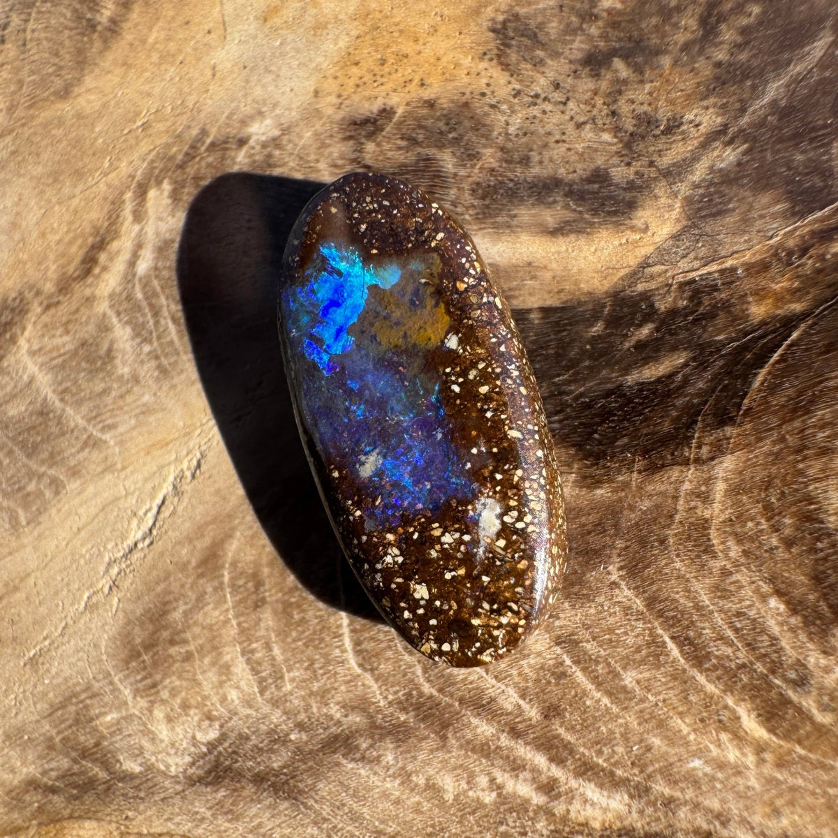 2.7ct Queensland Boulder Opal | Solid Australian Opal | Hand-Cut