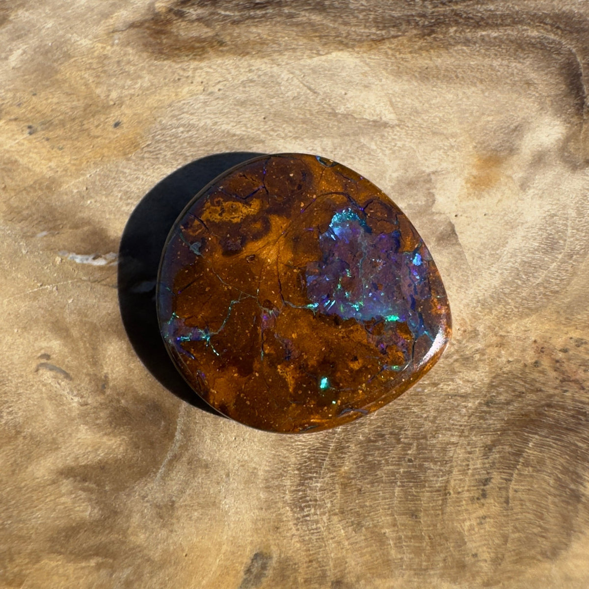 2.7ct Queensland Boulder Opal | Solid Australian Opal | Hand-Cut