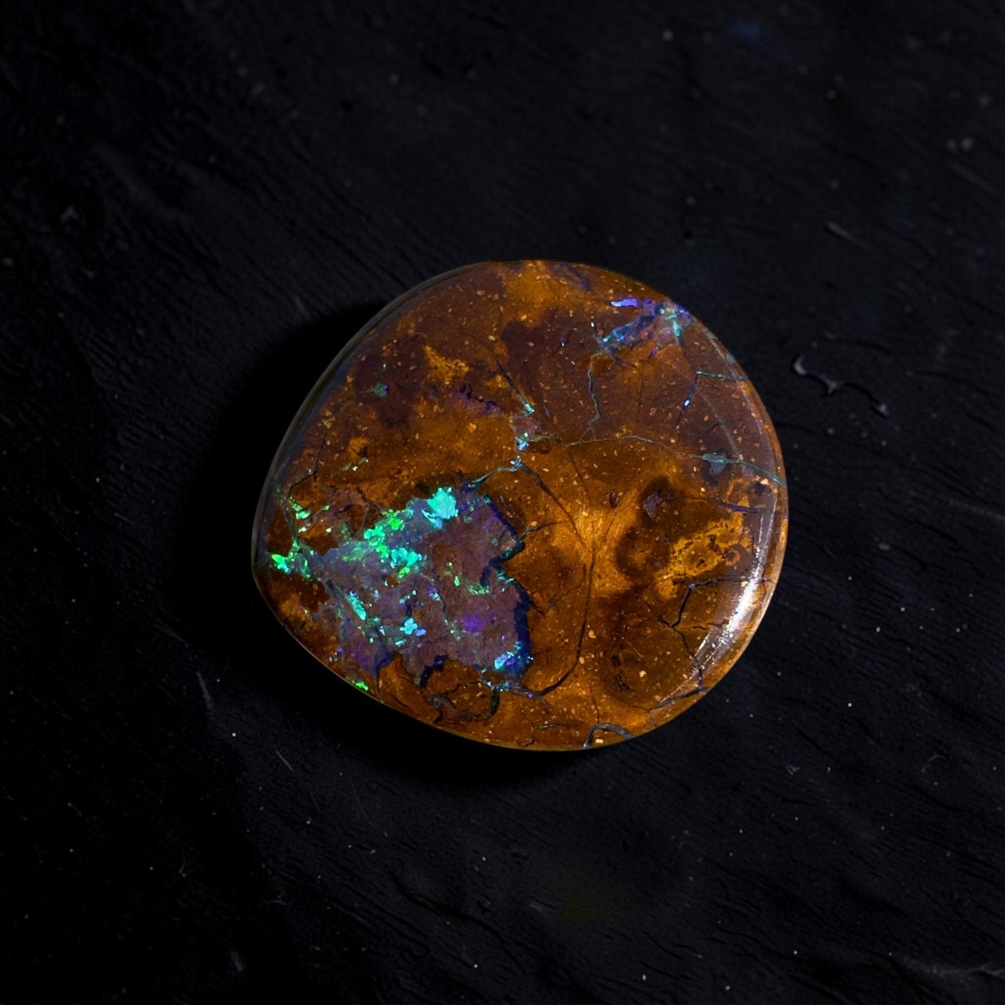 2.7ct Queensland Boulder Opal | Solid Australian Opal | Hand-Cut