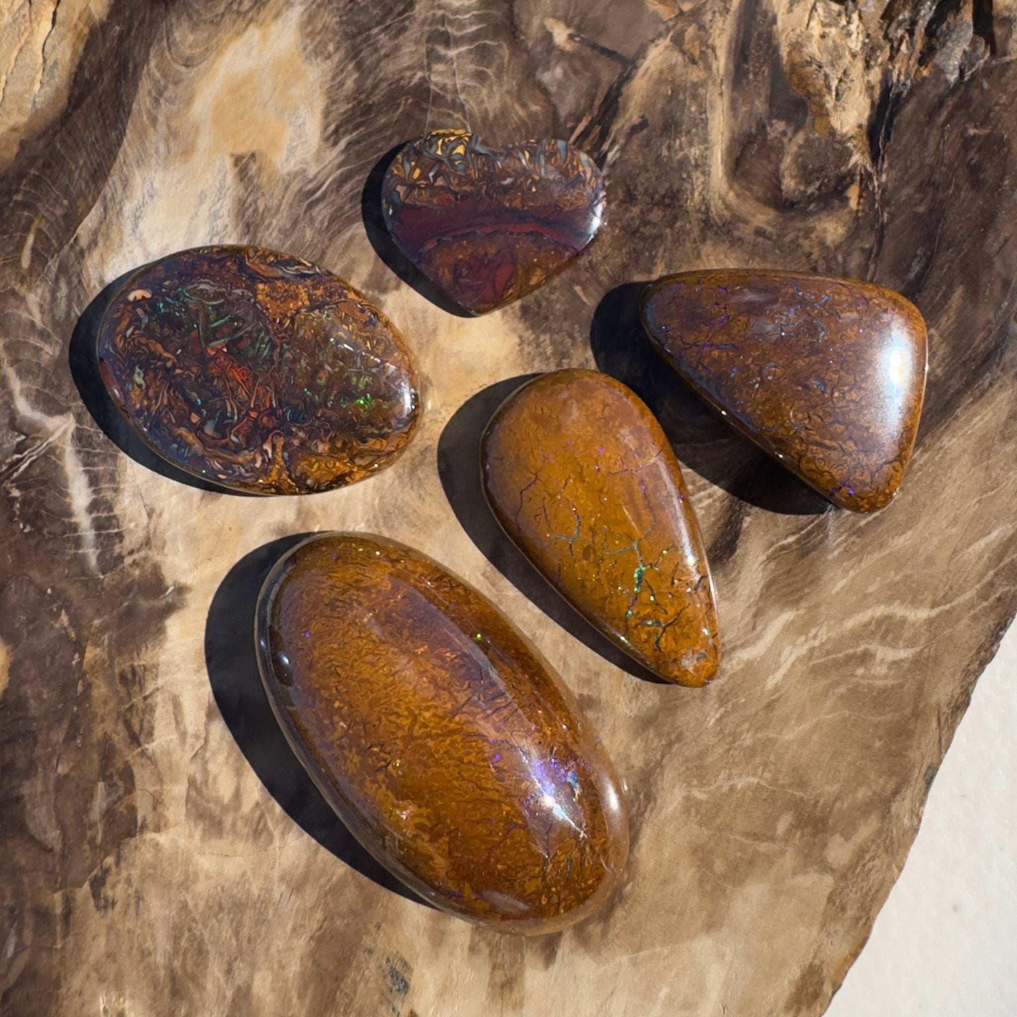 295ct Queensland Boulder Opal Parcel | Solid Australian Opal