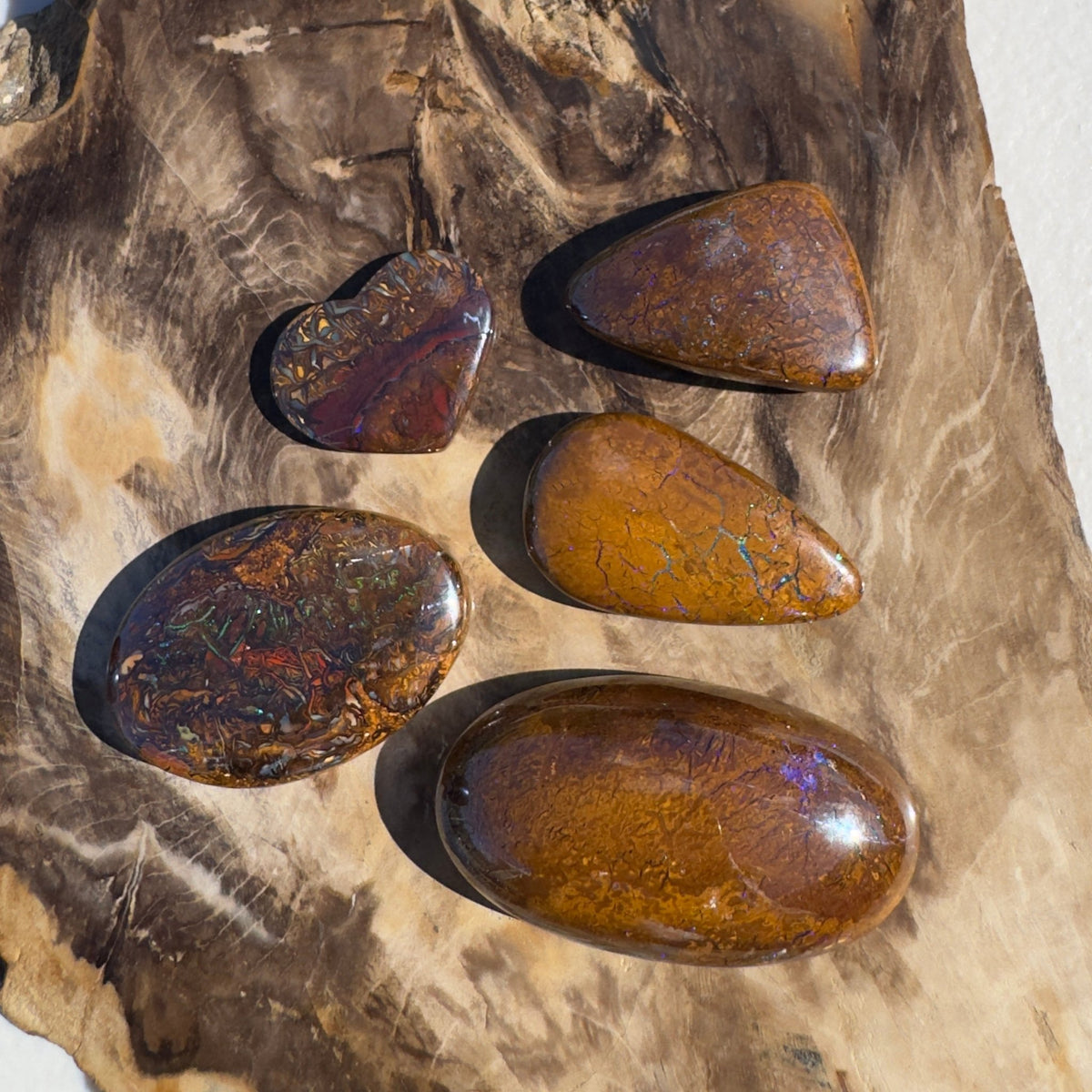 295ct Queensland Boulder Opal Parcel | Solid Australian Opal