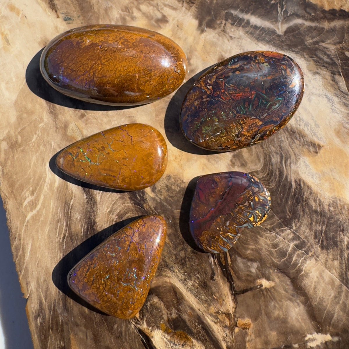 295ct Queensland Boulder Opal Parcel | Solid Australian Opal