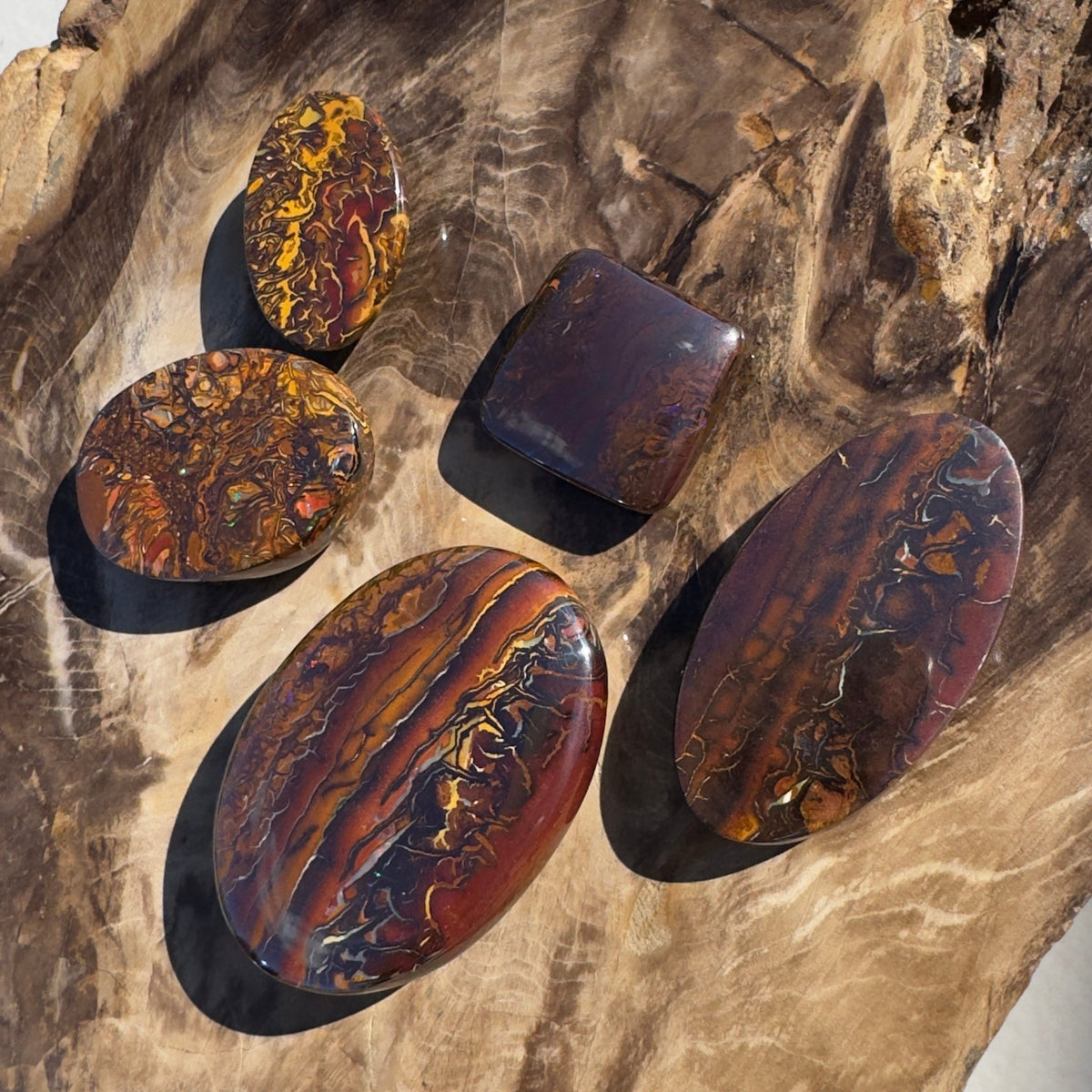 299ct Queensland Boulder Opal Parcel | Solid Australian Opal