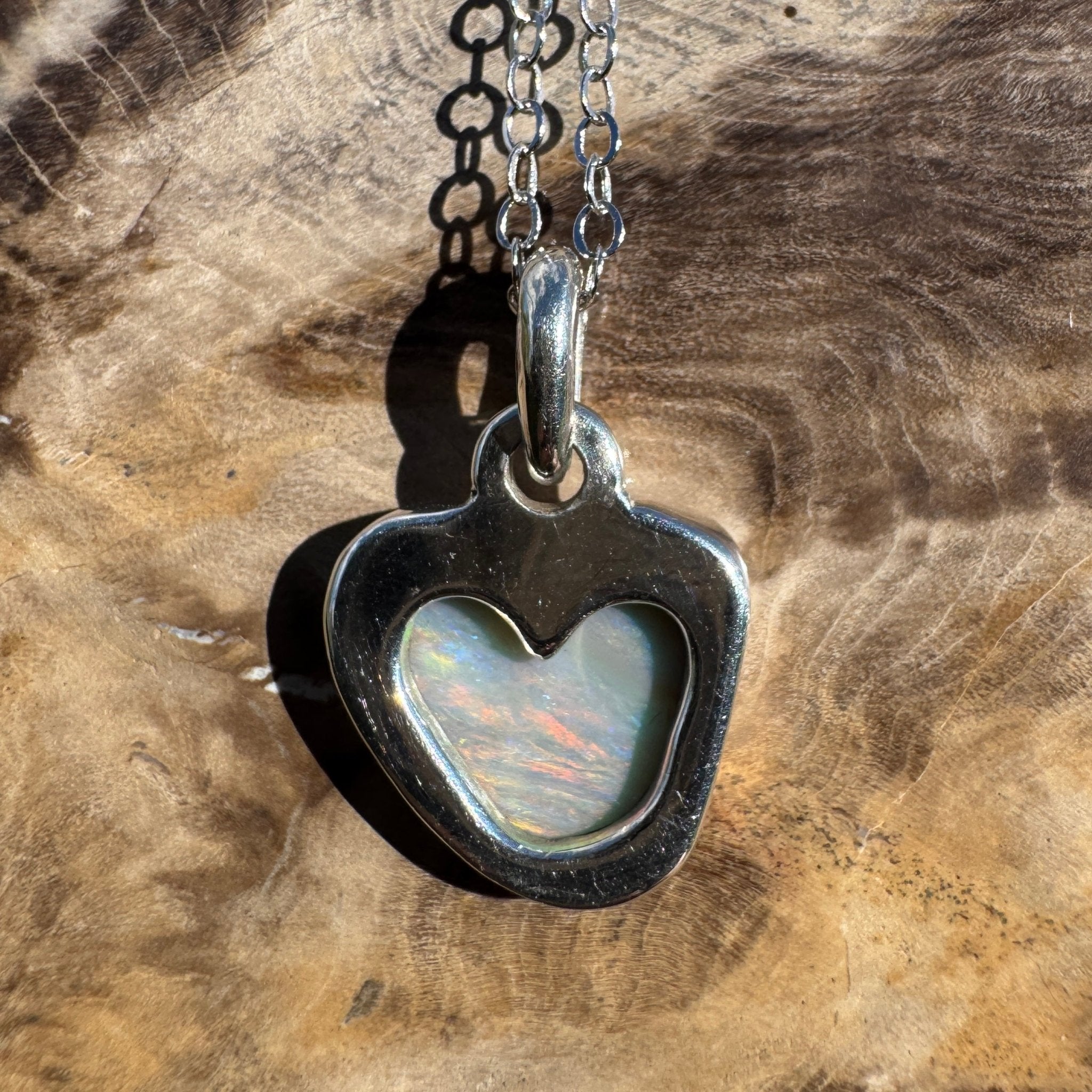 2ct Lightning Ridge Opal Pendant Necklace ~ 'Millaa Millaa Magic' | 925 Sterling Silver | Solid Australian Opal