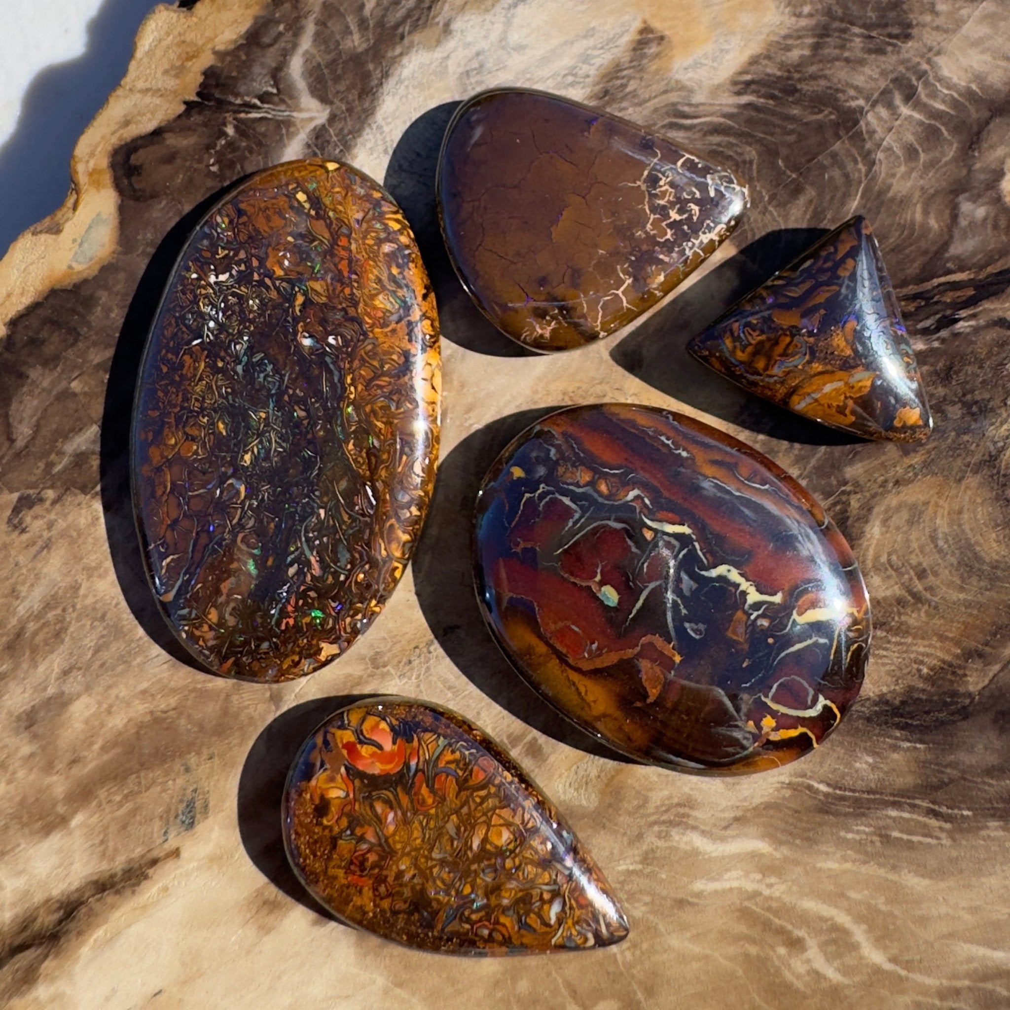 300ct Queensland Boulder Opal Parcel | Solid Australian Opal