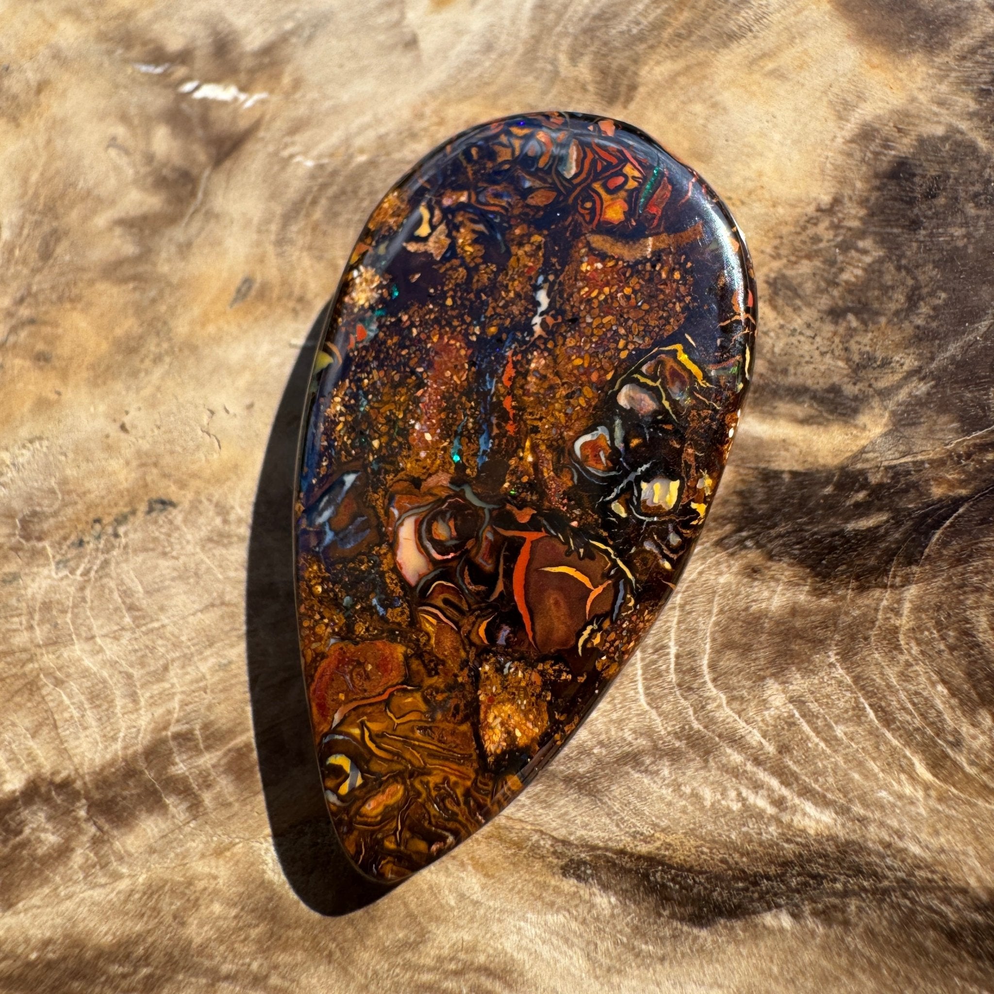 30ct Winton Queensland Boulder Opal | Solid Australian Opal | Hand-Cut