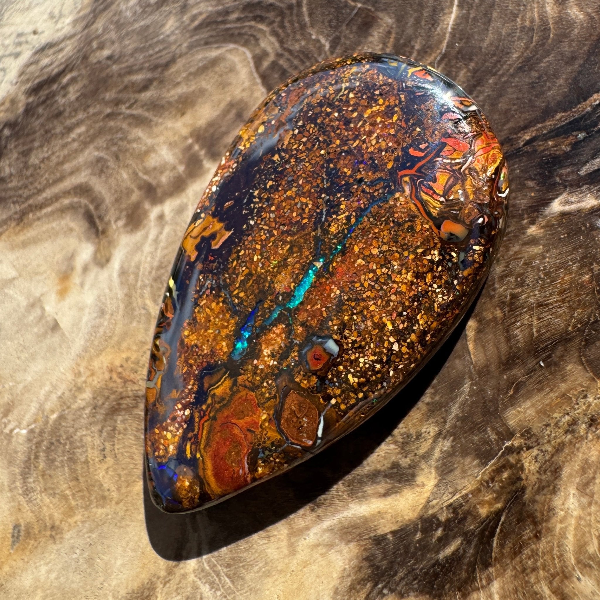 30ct Winton Queensland Boulder Opal | Solid Australian Opal | Hand-Cut