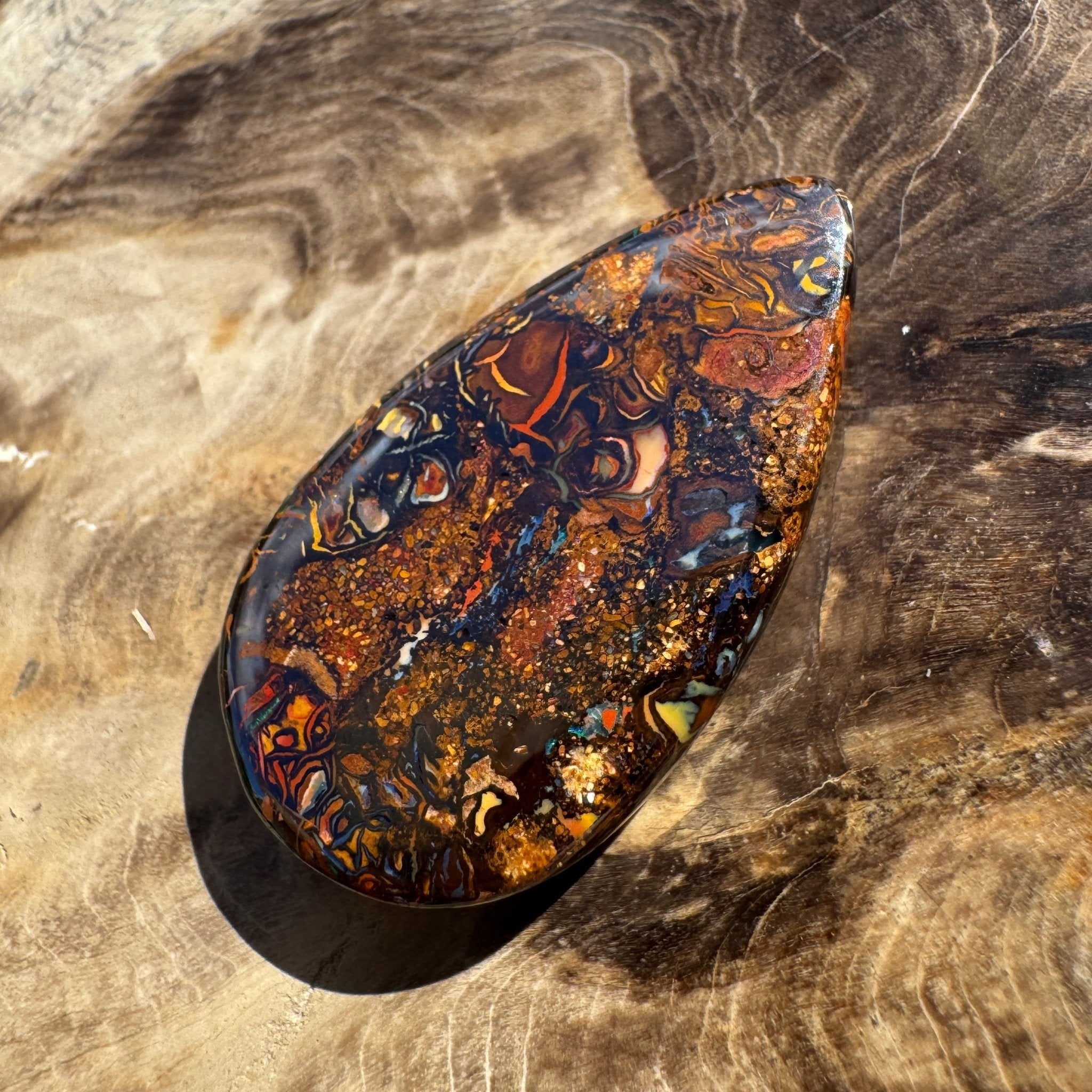 30ct Winton Queensland Boulder Opal | Solid Australian Opal | Hand-Cut