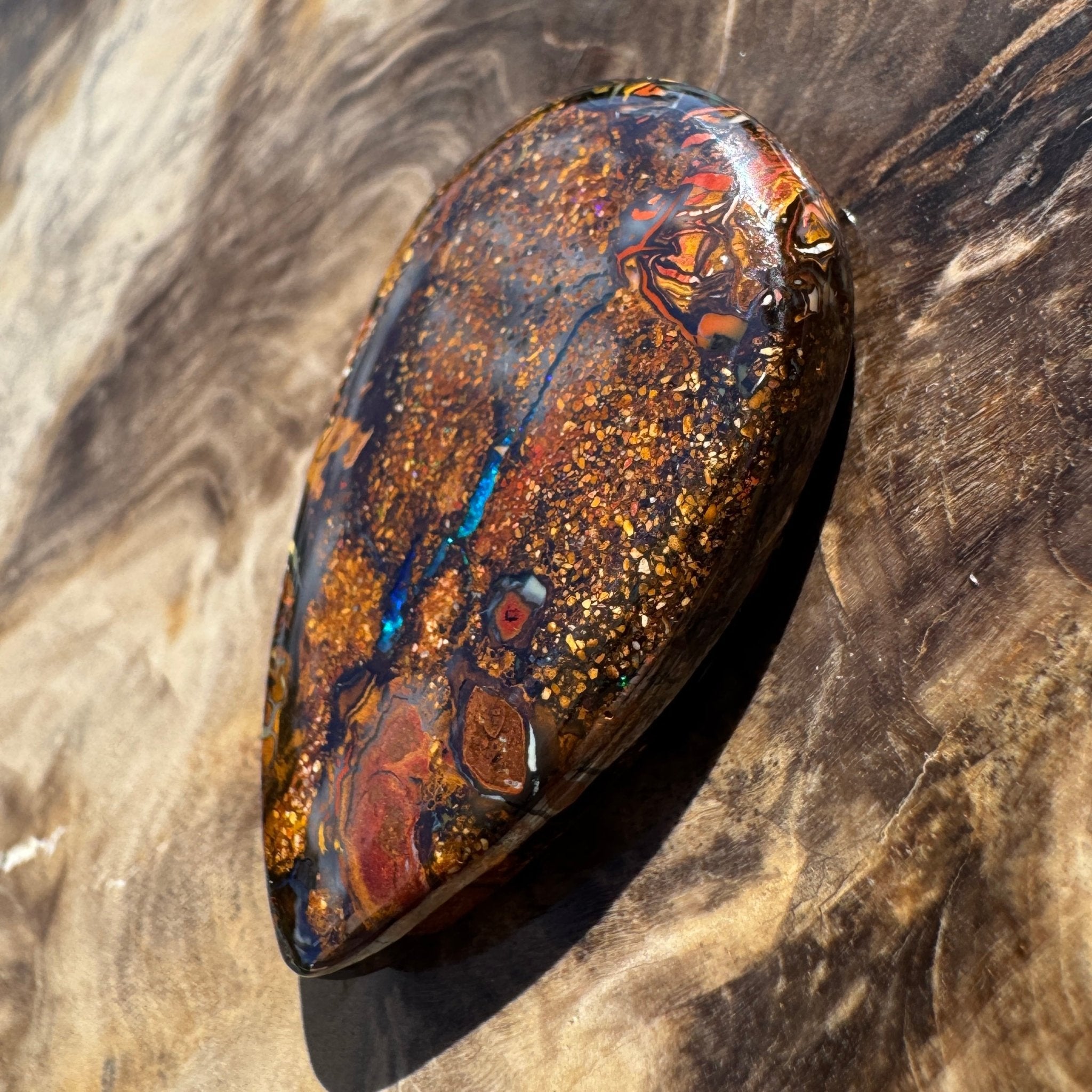 30ct Winton Queensland Boulder Opal | Solid Australian Opal | Hand-Cut