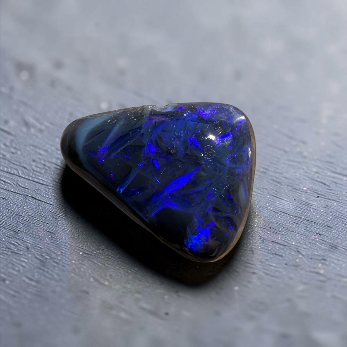 3.1ct Lightning Ridge Black Opal | Solid Australian Opal | Hand-Cut