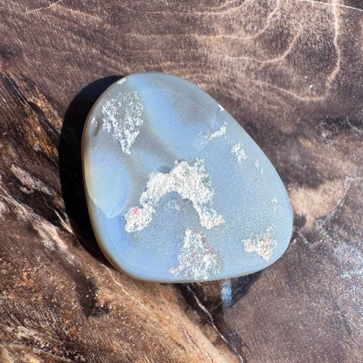 3.1ct Lightning Ridge Freeform Semi Black Opal | Solid Australian Opal | Hand-Cut